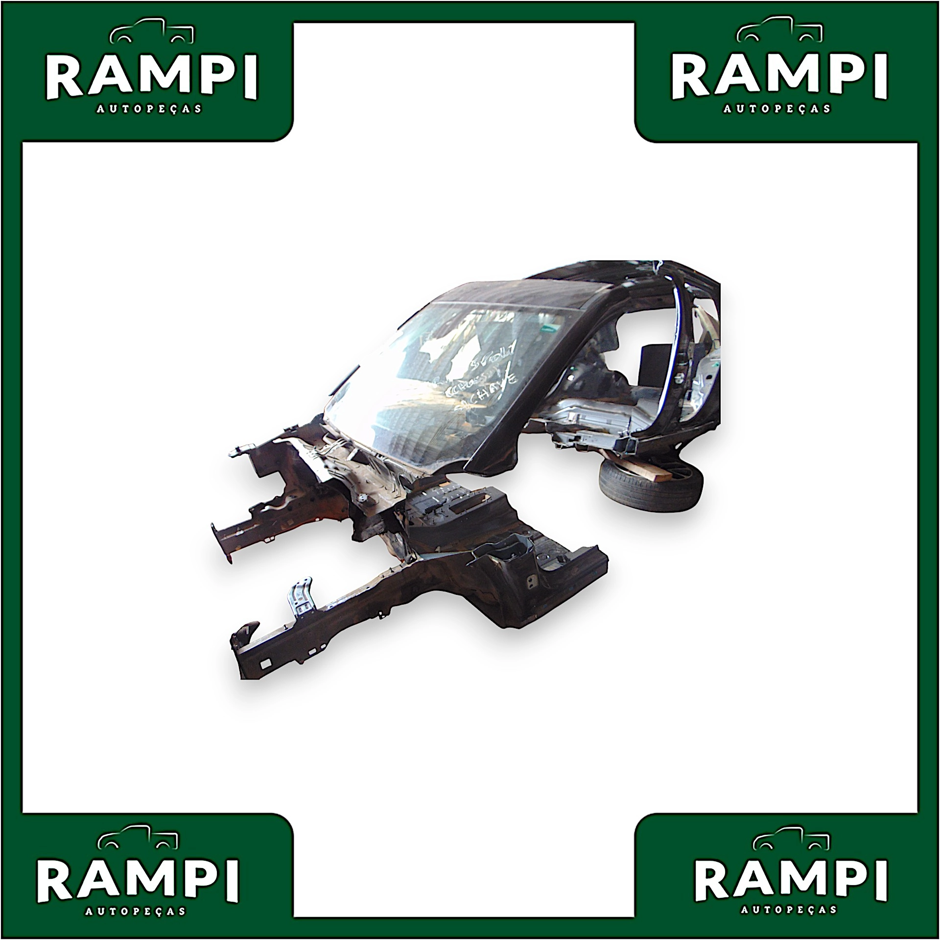 Frentão Chassi Jeep Compass 2020 2.0 