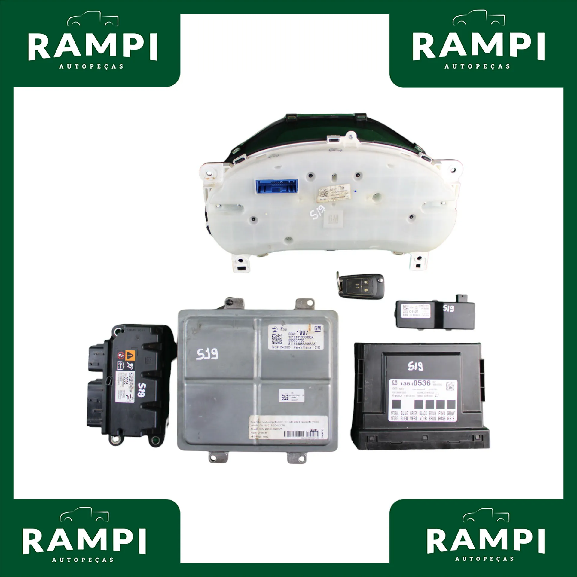Kit De Injeção S10 2019 2.8 Diesel 55491994 13510536
