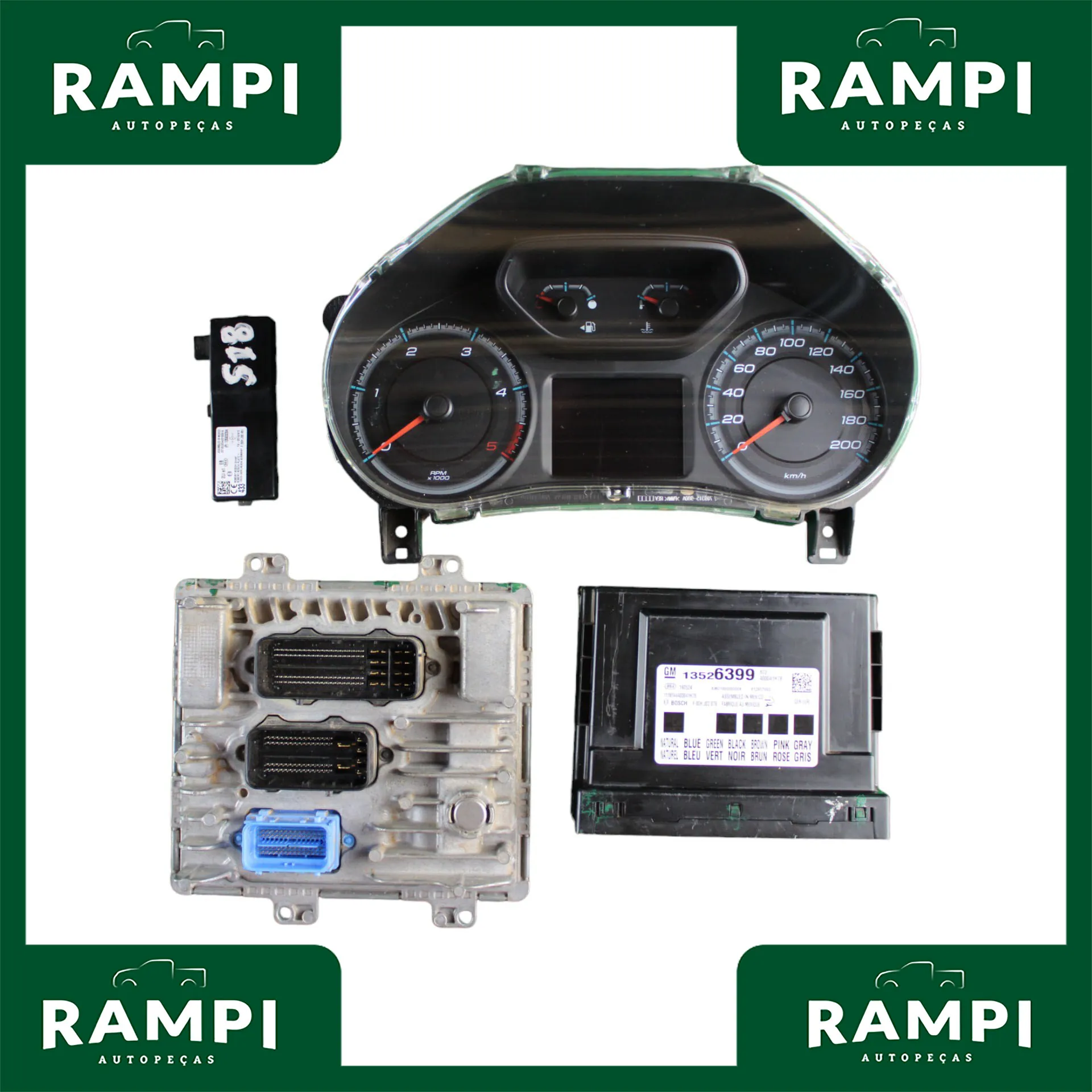 Kit De Injeção S10 2018 2.8 Diesel Sem Chave 55500369 13526399