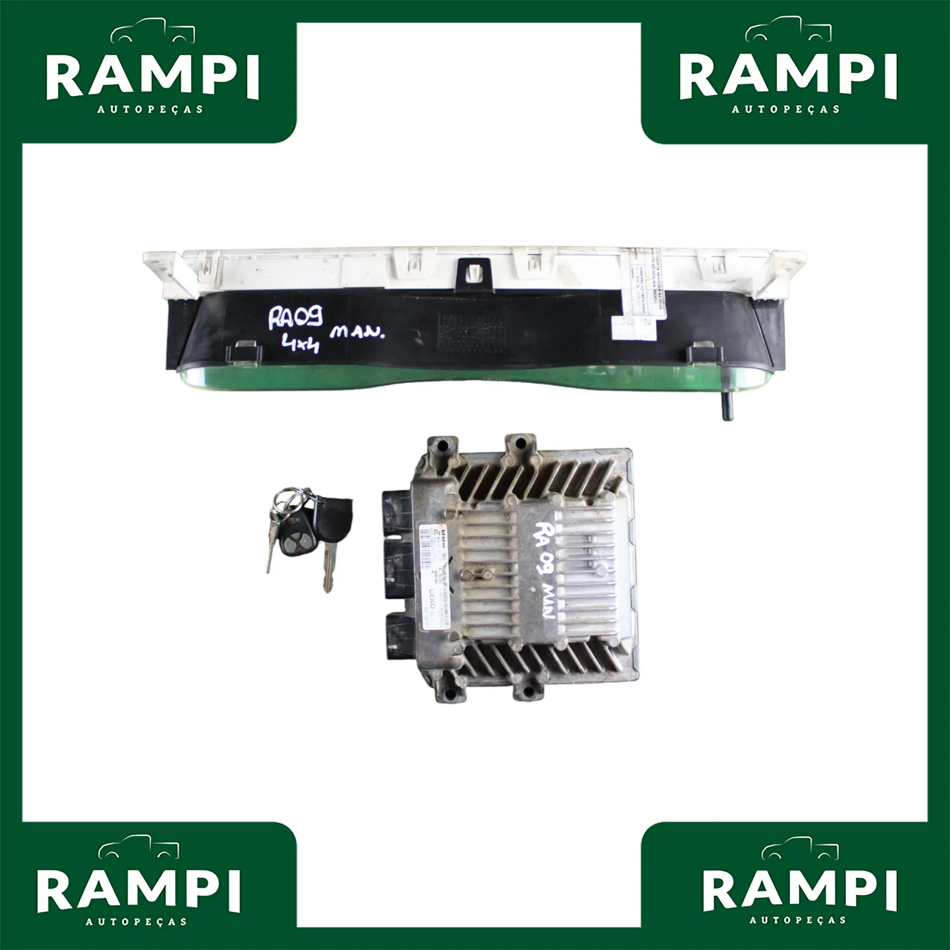Kit De Injeção Ranger 2009 3.0 5l5512a650ca (Com chave)