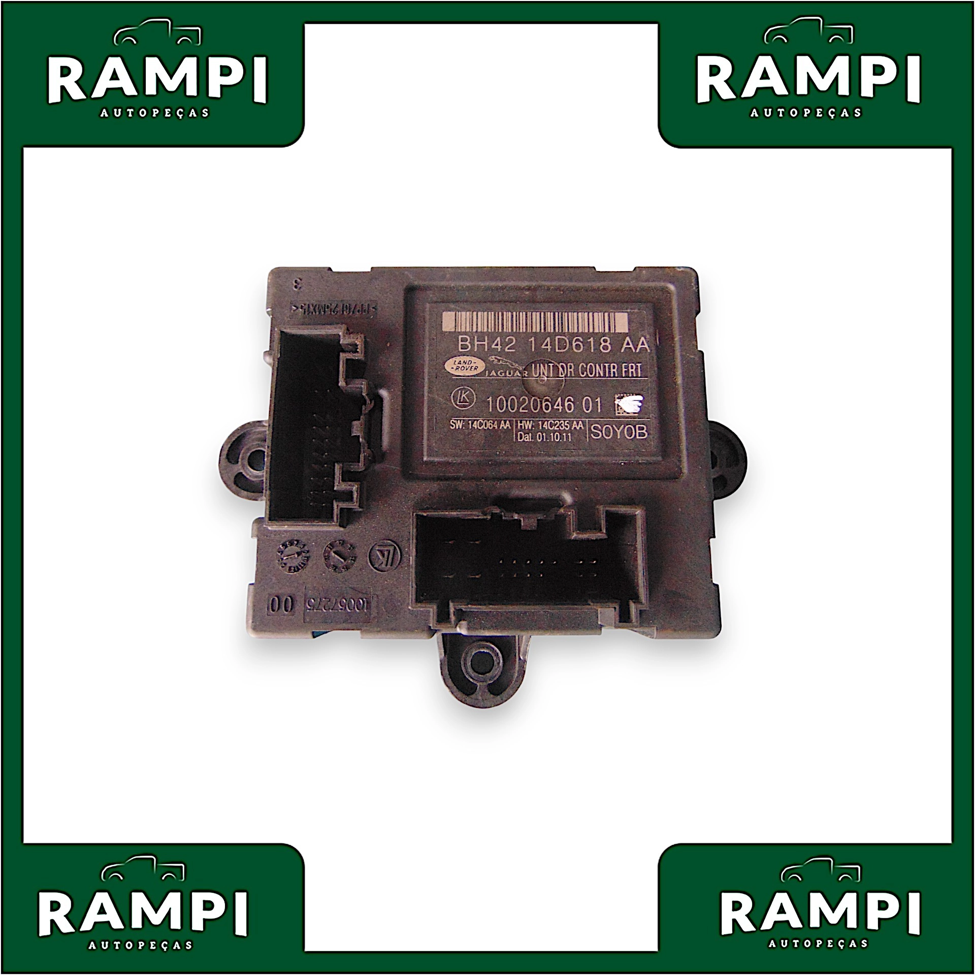 Módulo Controle Porta Dianteira Esquerda Land Rover Discovery 4 2011 bh4214d618aa