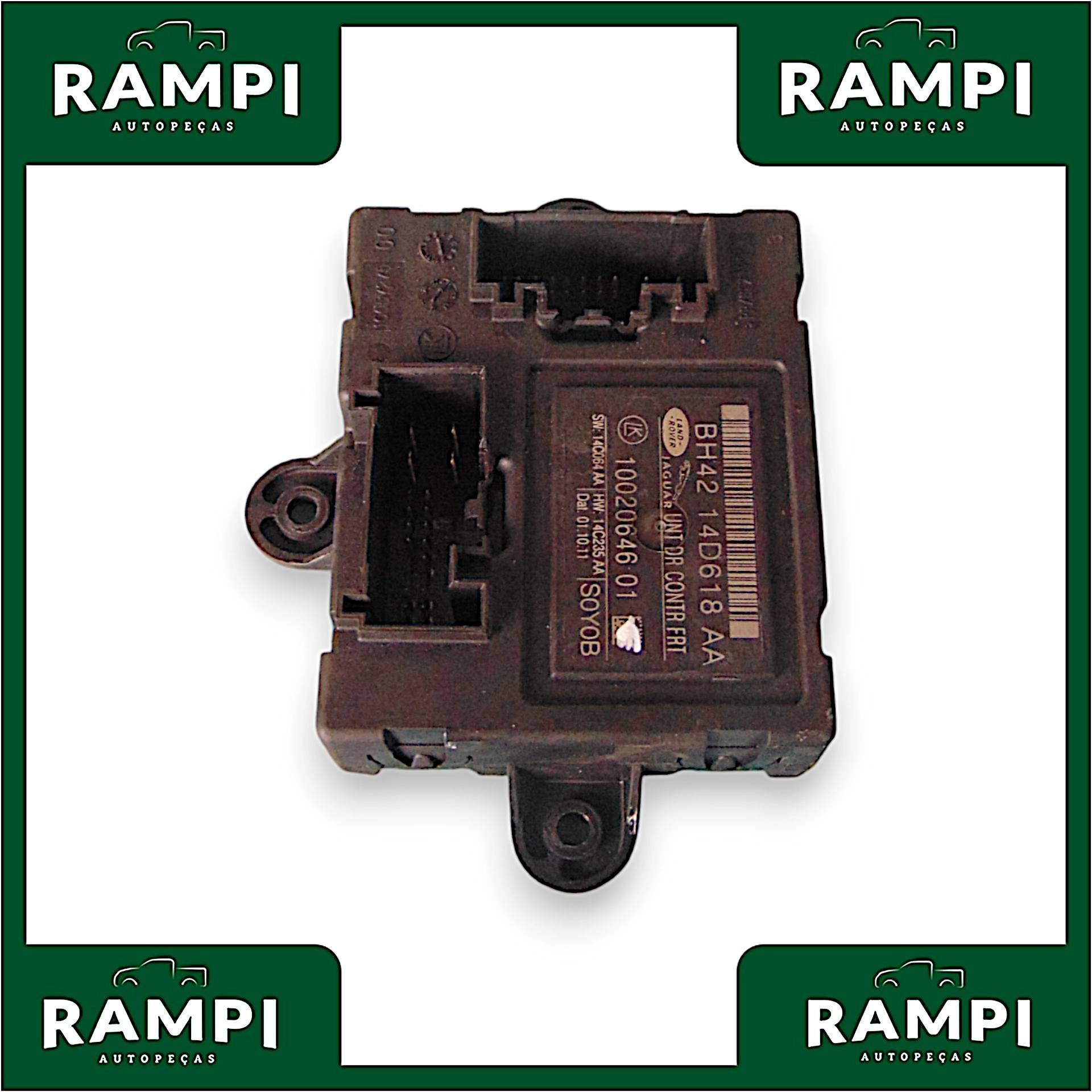 Módulo Controle Porta Dianteira Esquerda Land Rover Discovery 4 2011 bh4214d618aa