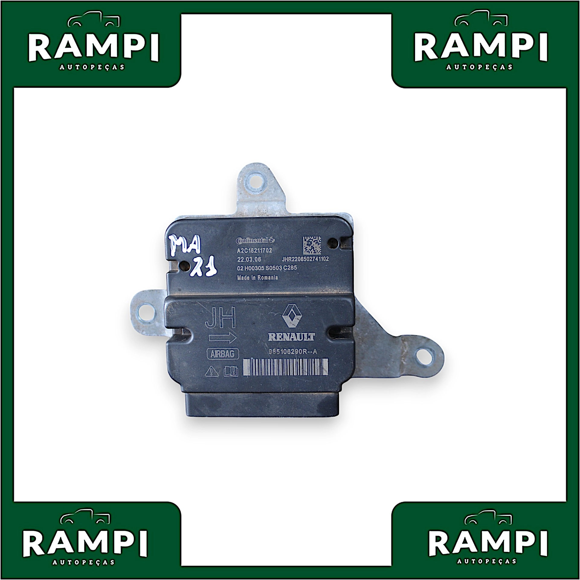 Kit Airbag Renault Master 2021 2.3 a2c18211702