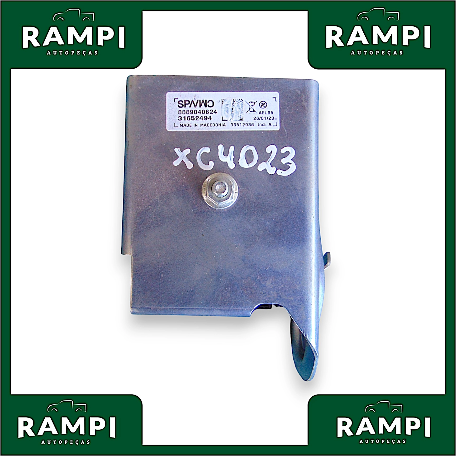 Módulo Sirene Alarme Volvo XC40 2023 31652494
