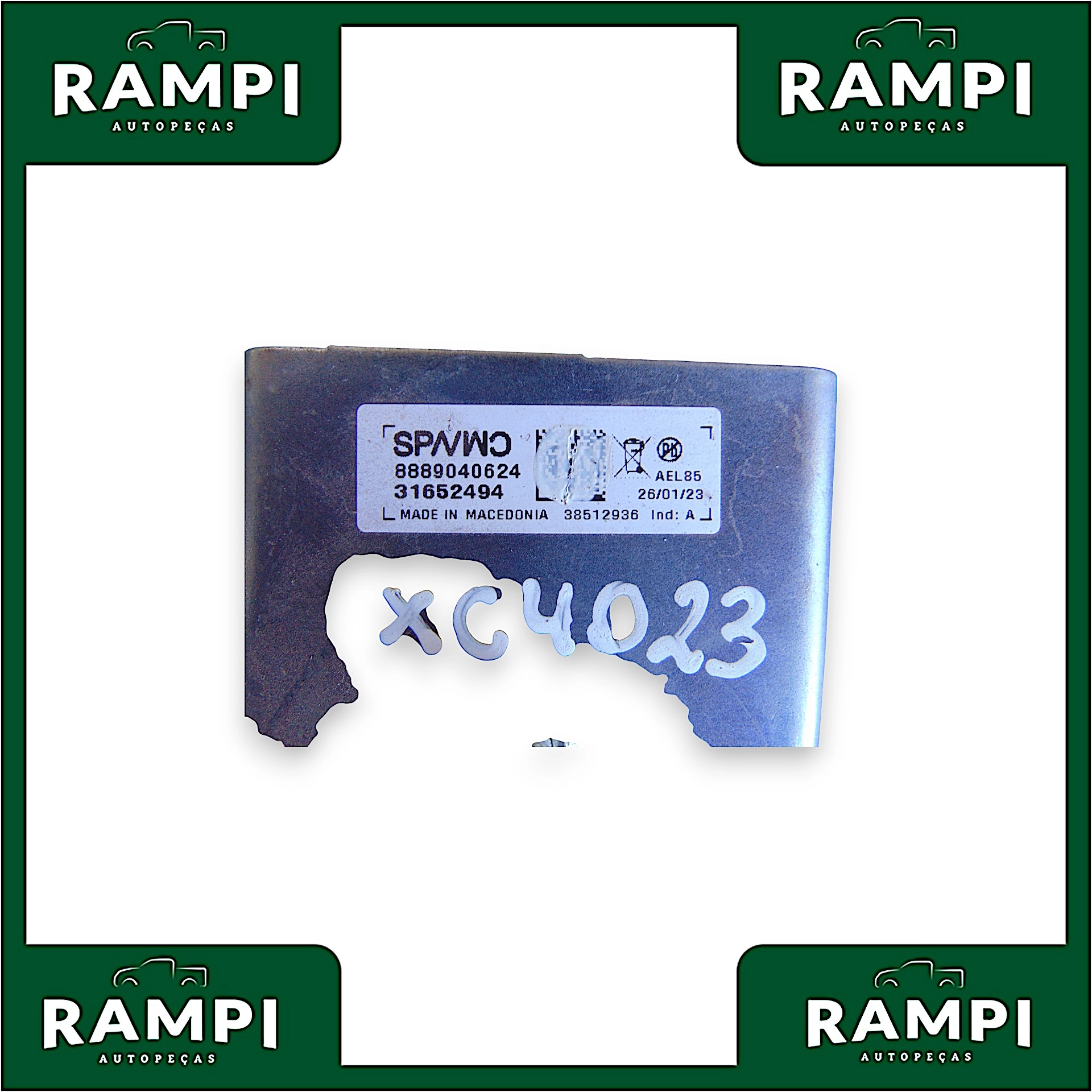 Módulo Sirene Alarme Volvo XC40 2023 31652494