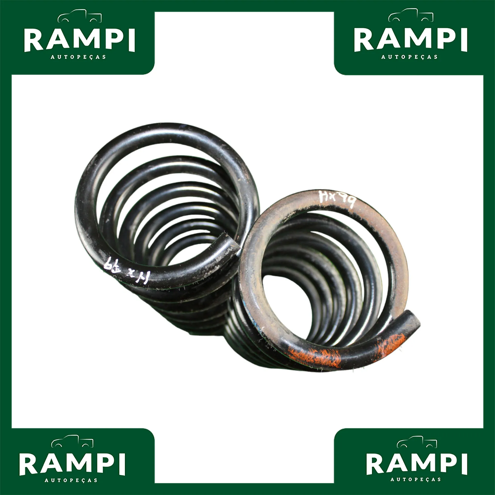 Par Mola Traseira Hilux Sw4 99 2.8 E 3.0 Diesel