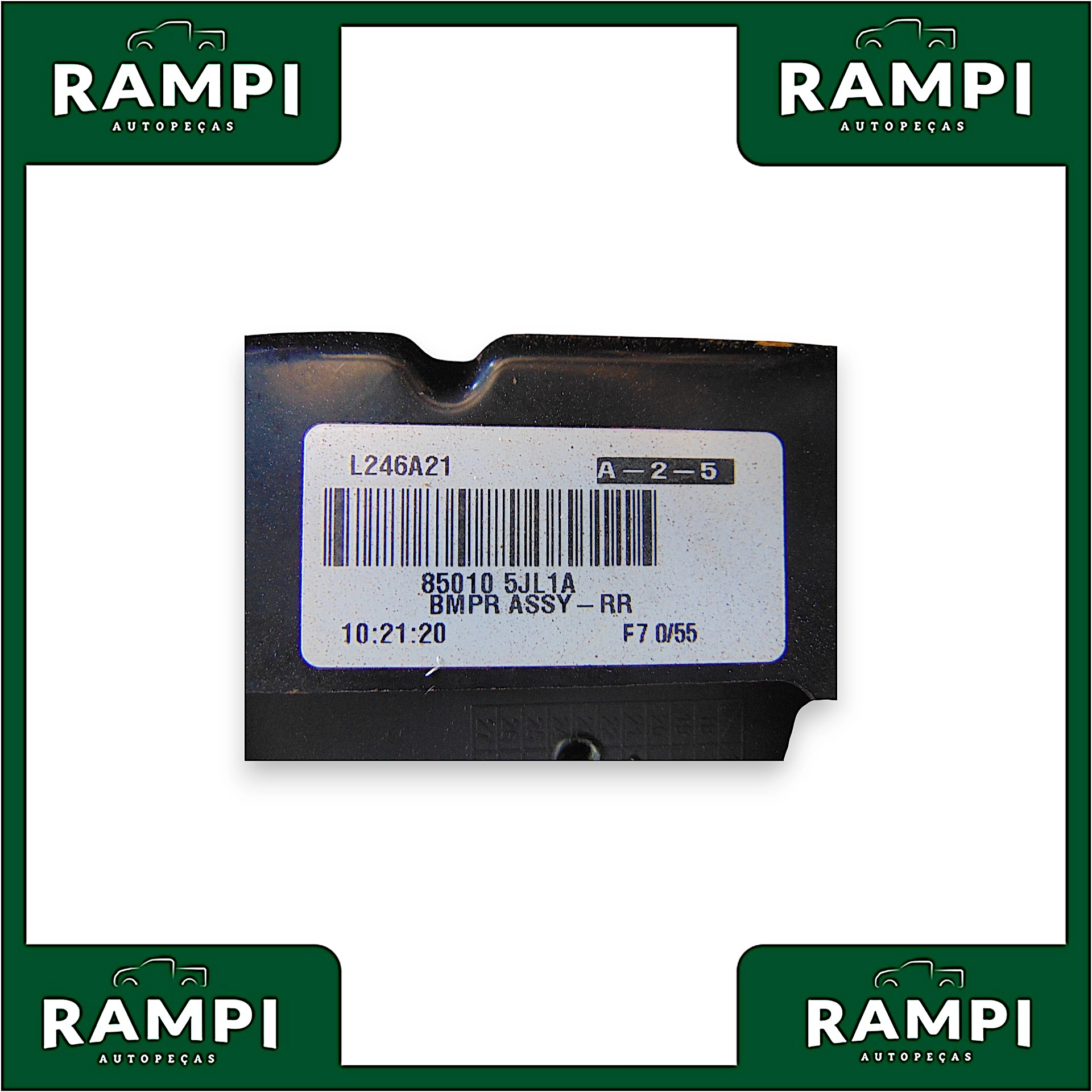 Parachoque Traseiro Nissan Frontier 2020 850105jl1a 