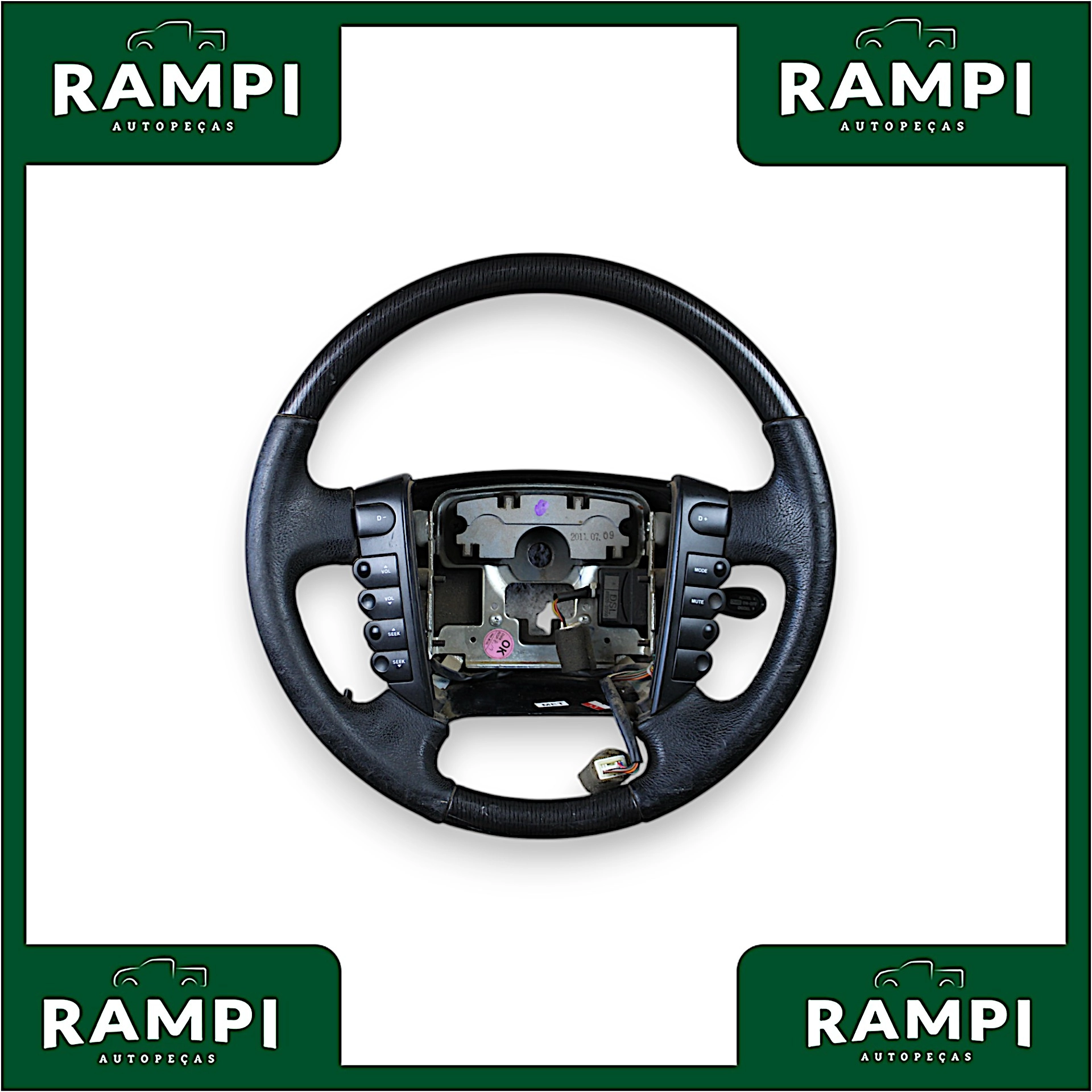 Volante De Direção Com Comandos Ssangyong Rexton 2008