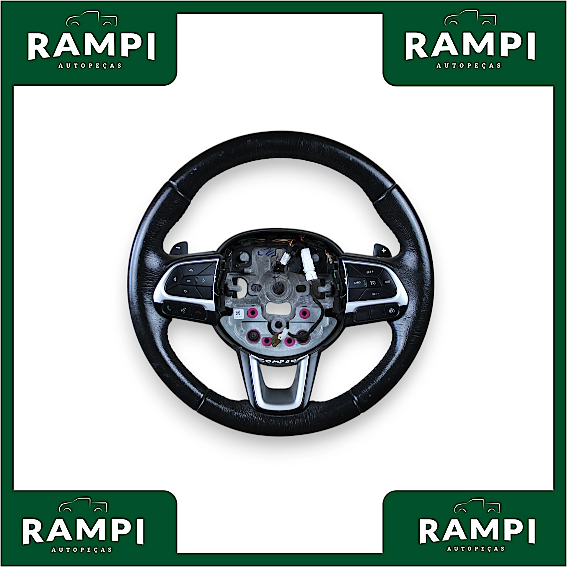 Volante De Direção Com Comandos Jeep Compass 2021
