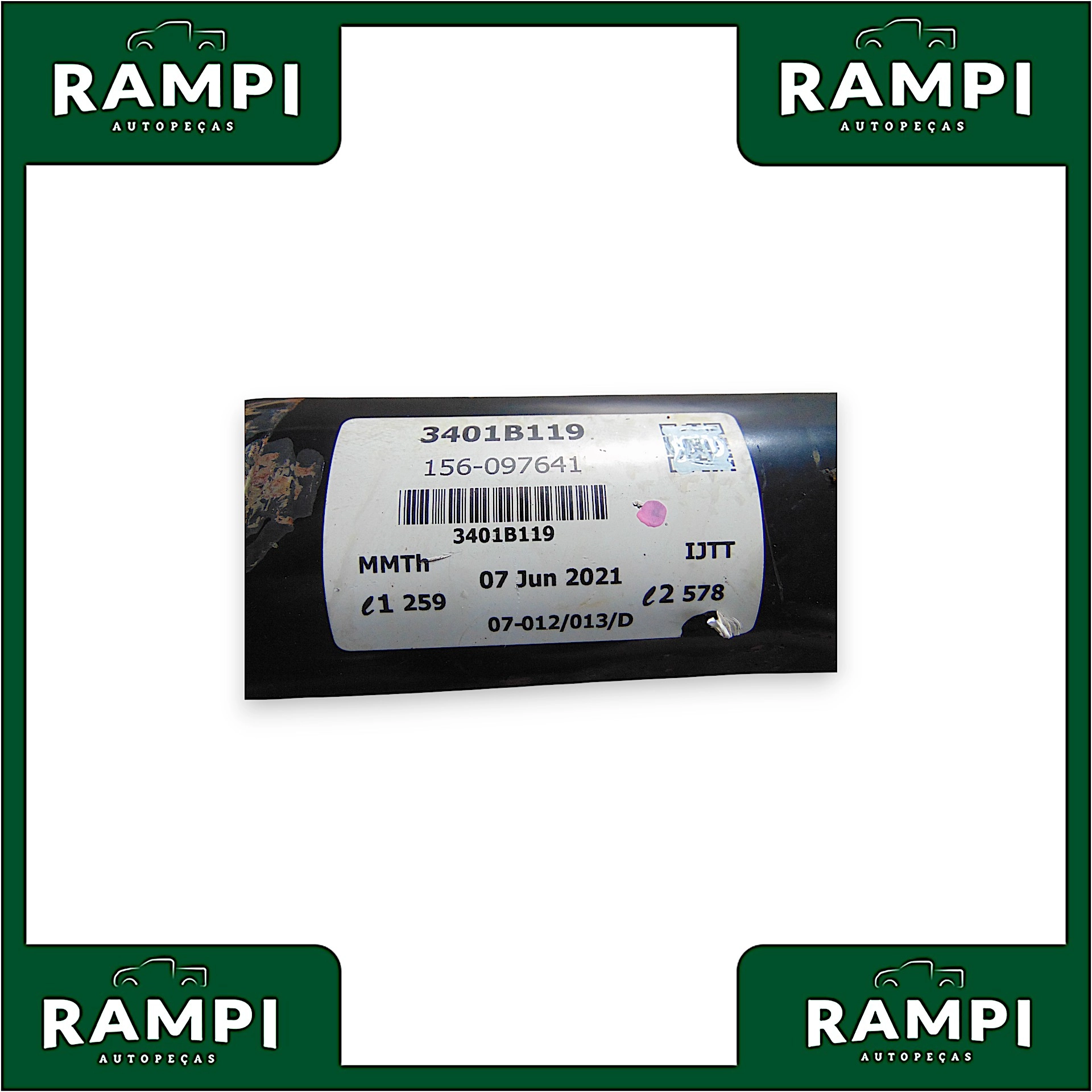 Cardan Traseiro Mitsubishi L200 New Triton 2022 3401b119