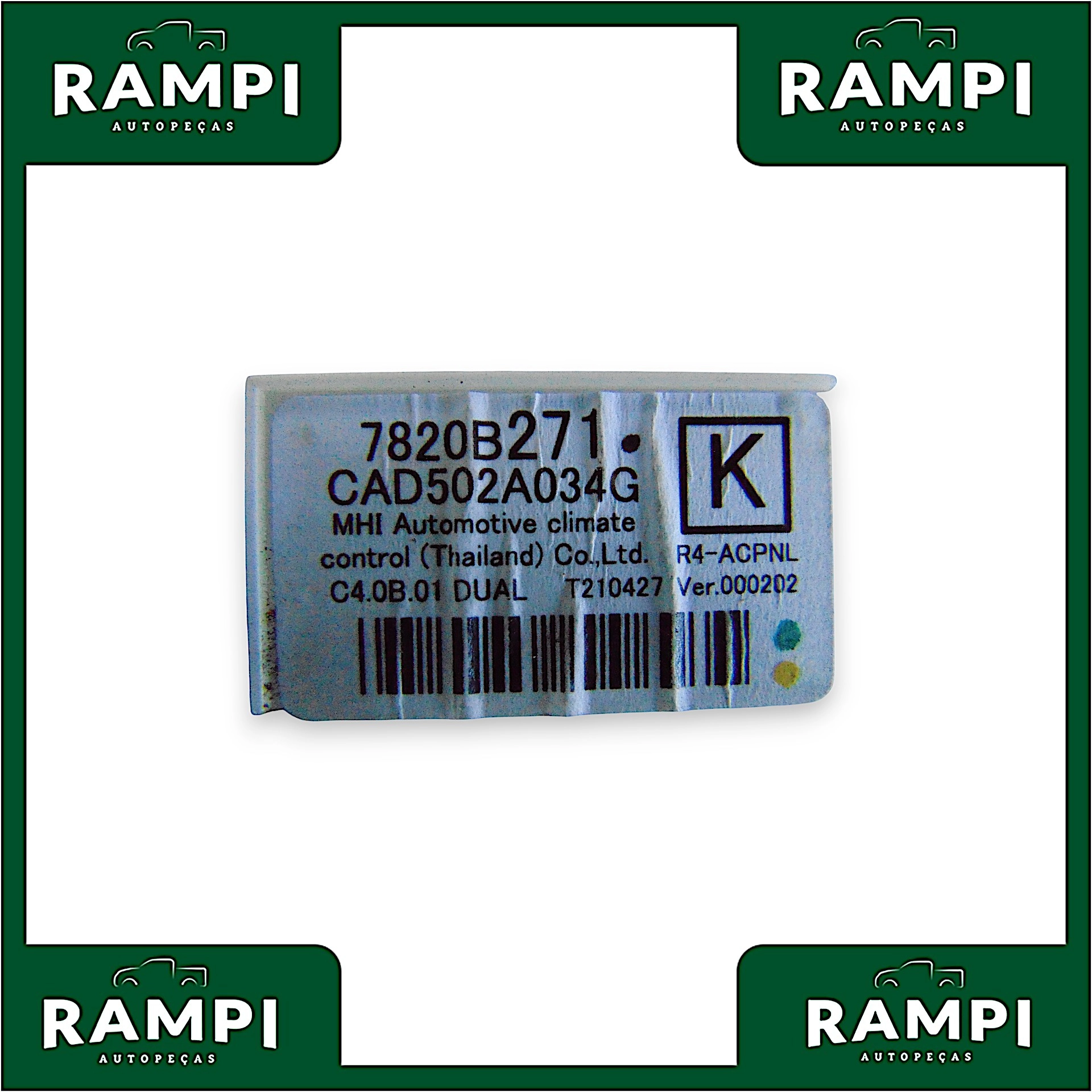 Comando Ar Condicionado Digital Mitsubishi L200 New Triton 2022 7820b271