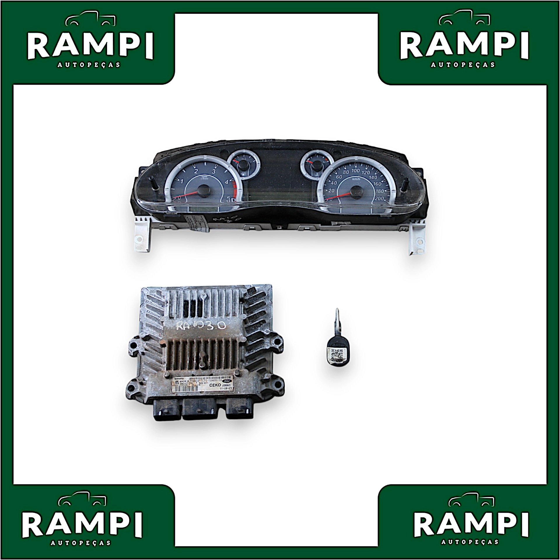 Kit Injeção Ford Ranger 2010 3.0 5ws40139e