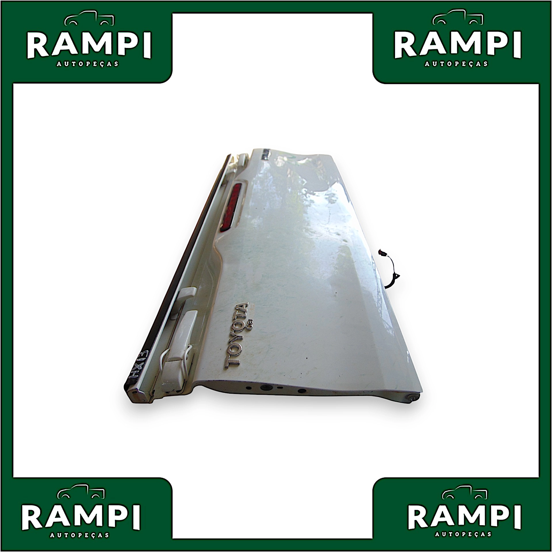 Tampa Traseira Cabine Simples Toyota Hilux 2013