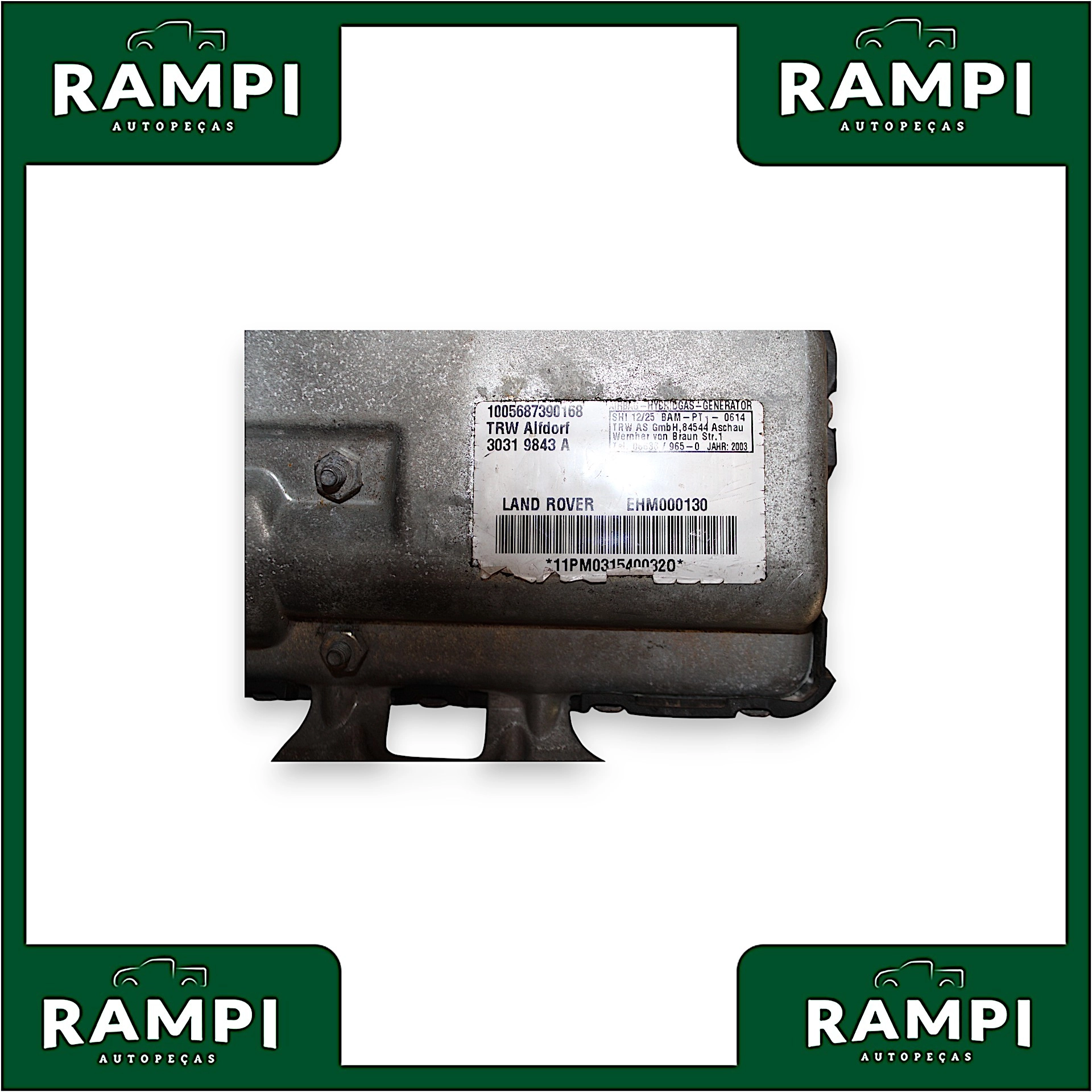 Airbag Porta Dianteira Esquerda Land Rover Range Rover 2004 30319843a