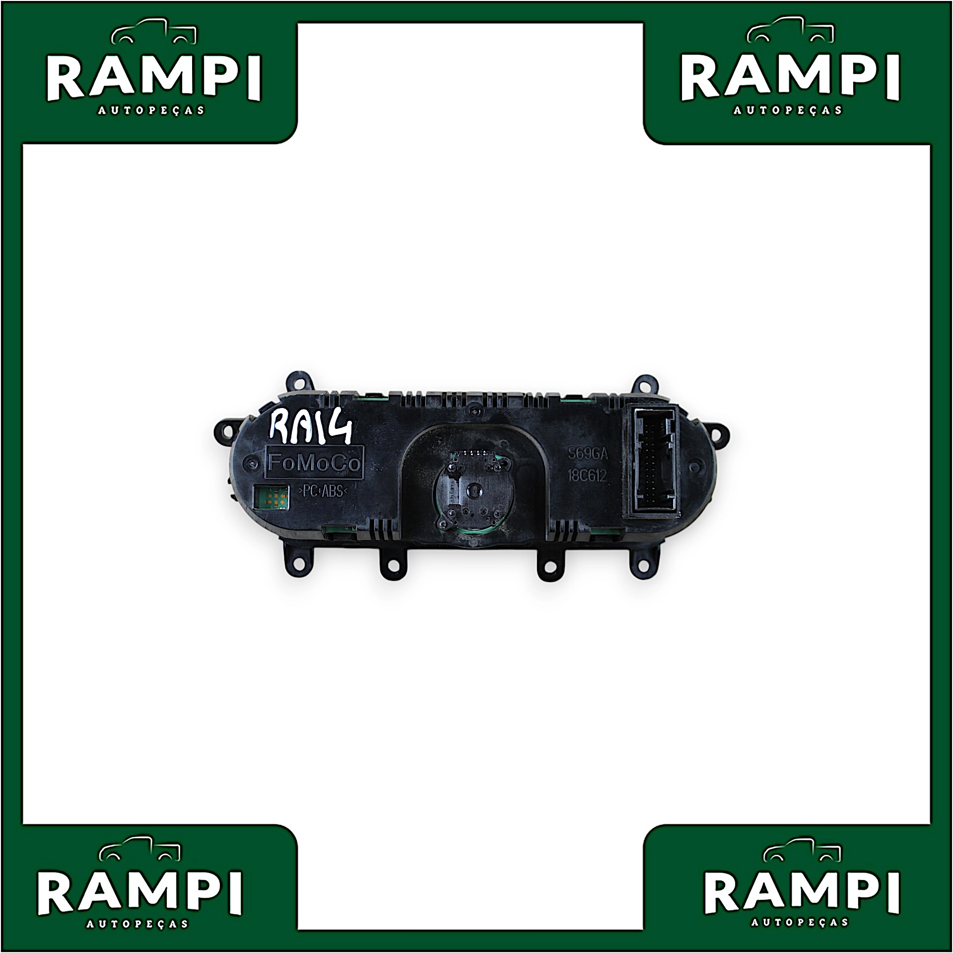 Comando Ar Condicionado Digital Ford Ranger Ab3918c612fa