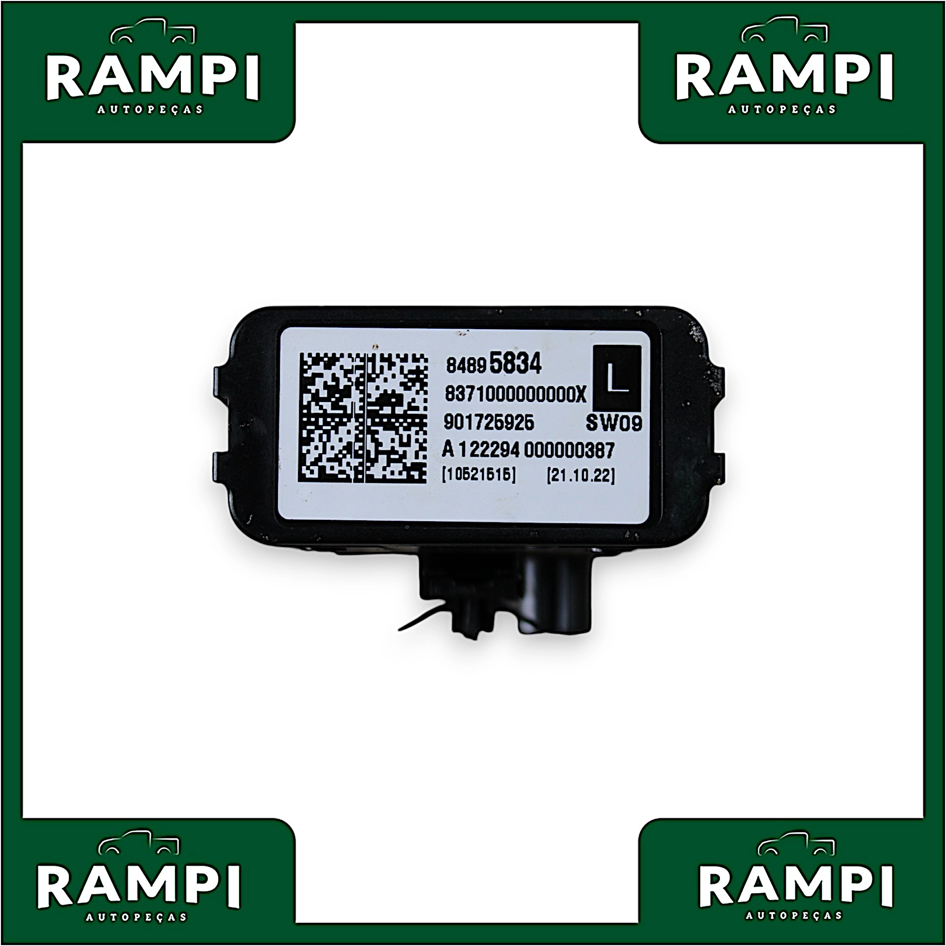 Modulo Controle Vidro Porta Dianteira Esquerda GM S10 2022 84895834