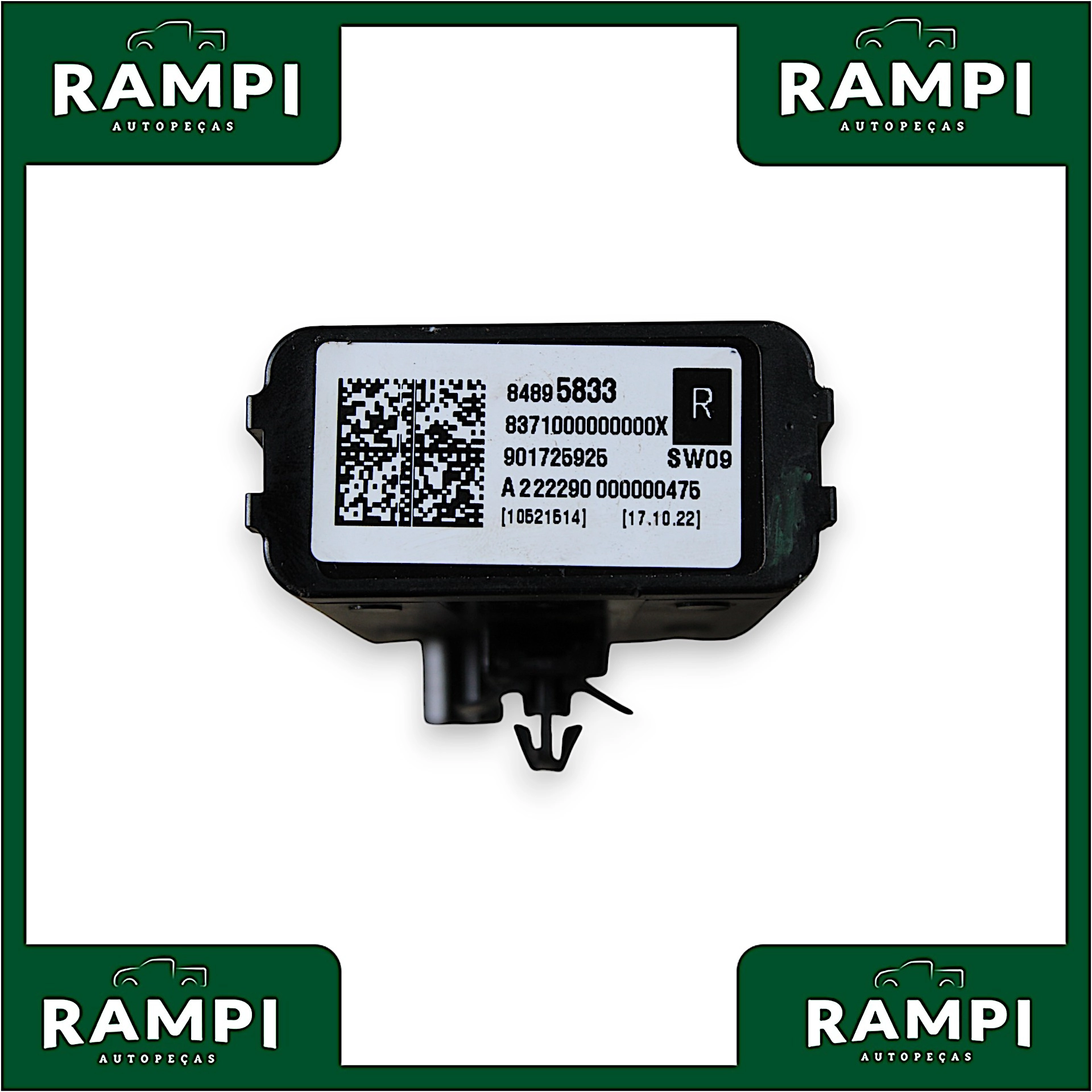 Modulo Controle Vidro Porta Traseira Direita GM S10 2022 84895833