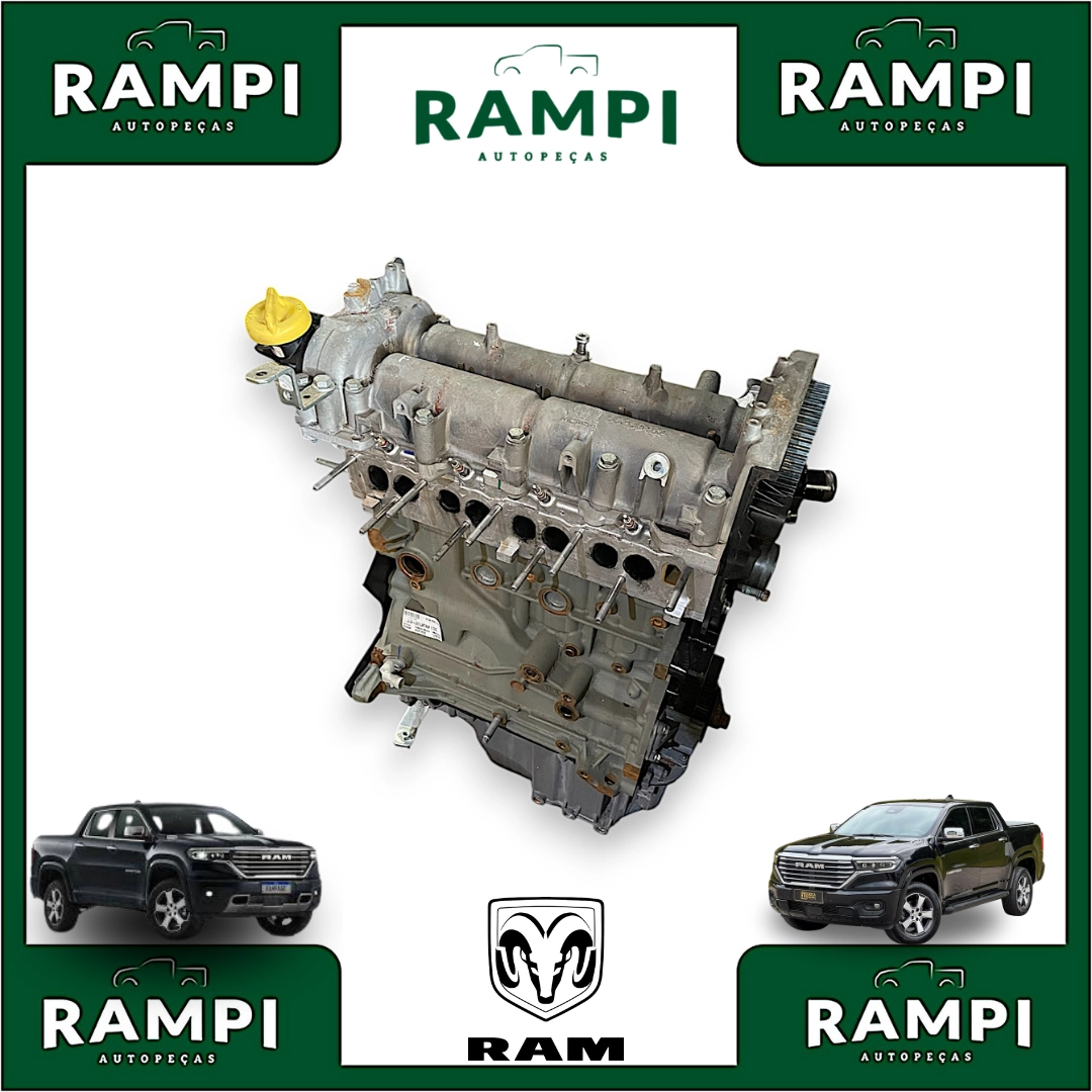 Motor Parcial Ram Rampage Diesel 2024 2.0 170cv