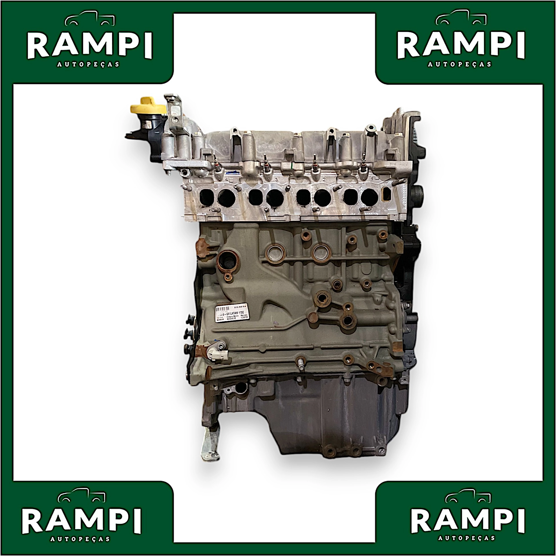 Motor Parcial Ram Rampage Diesel 2024 2.0 170cv