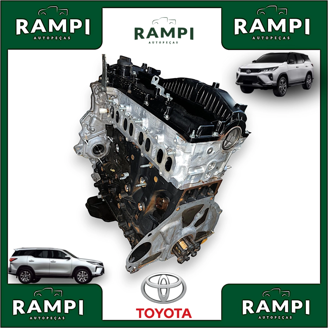 Motor Parcial Toyota Hilux Sw4 2023 204cv