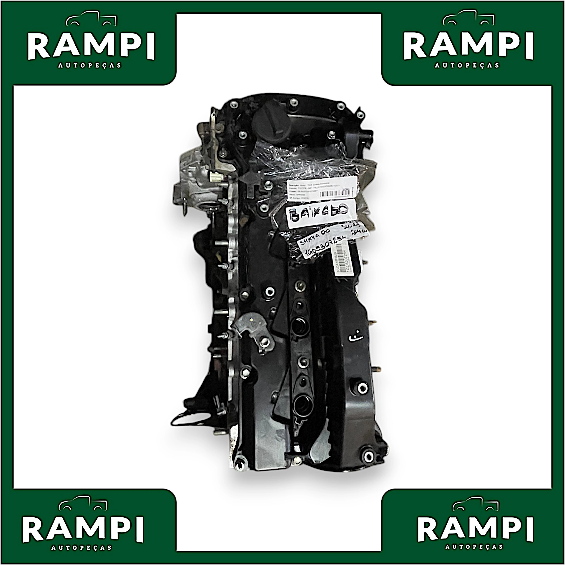 Motor Parcial Toyota Hilux Sw4 2023 204cv