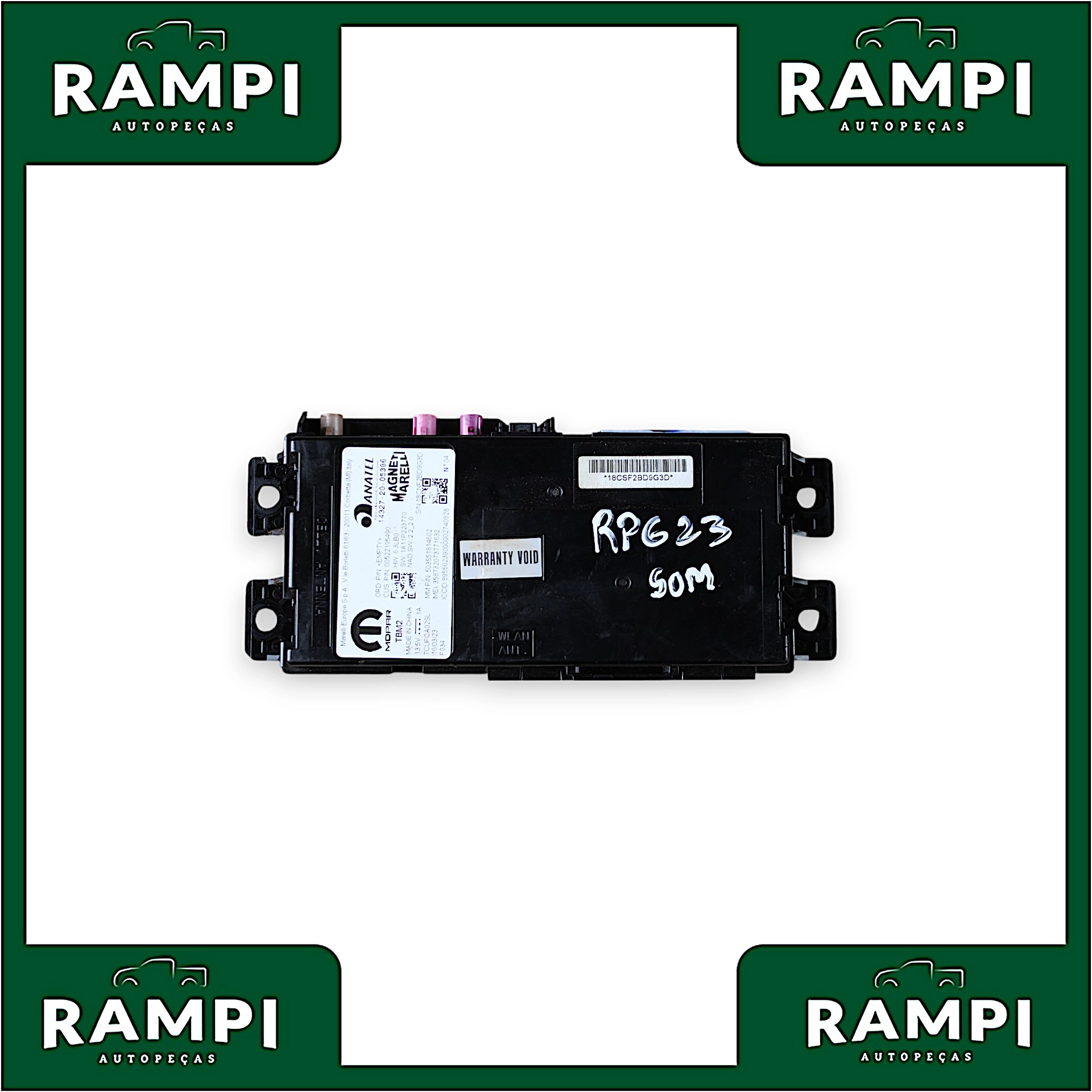 Módulo Som Rádio Ram Rampage 2023 00522195490