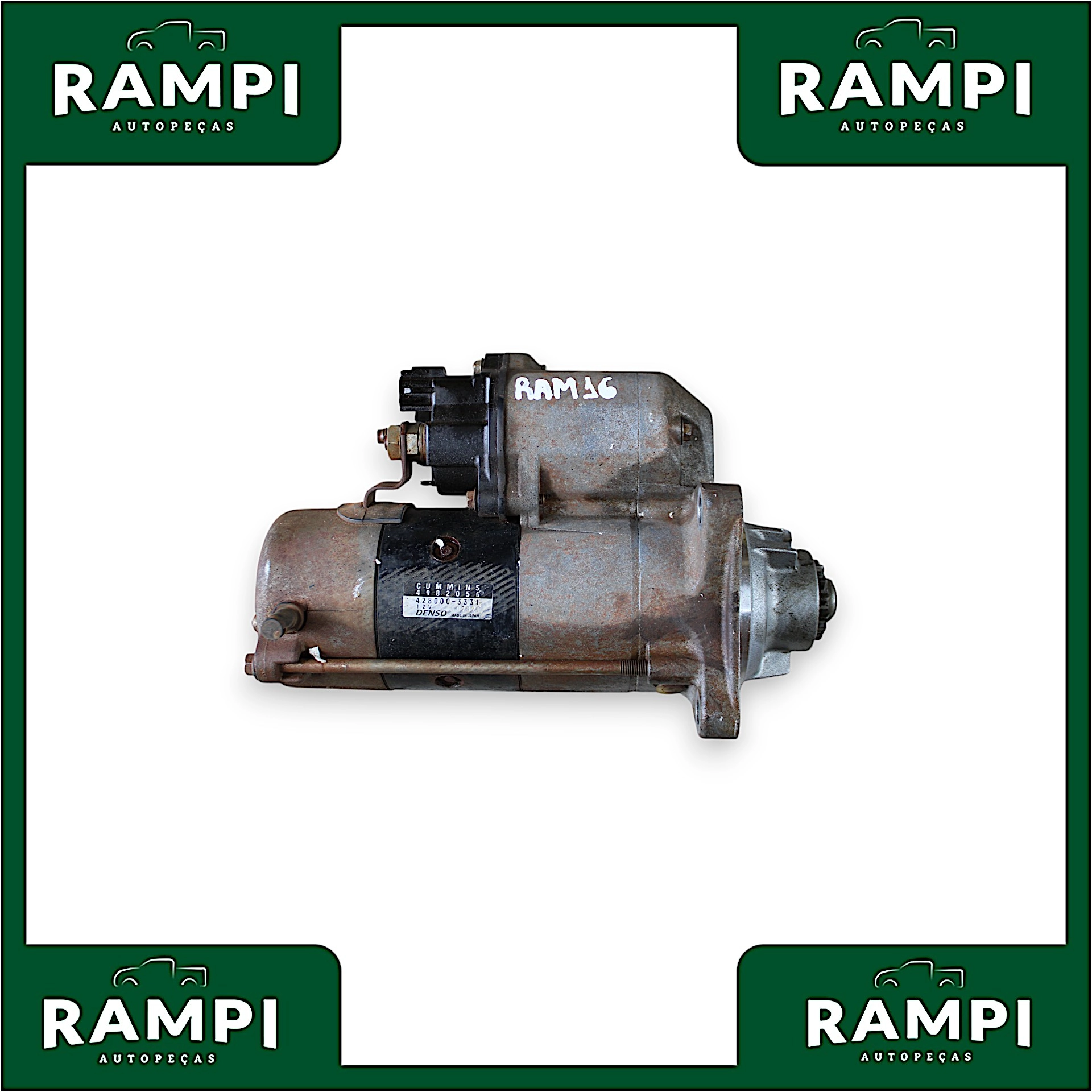 Motor Partida Dodge Ram 2016 6.7 4982056