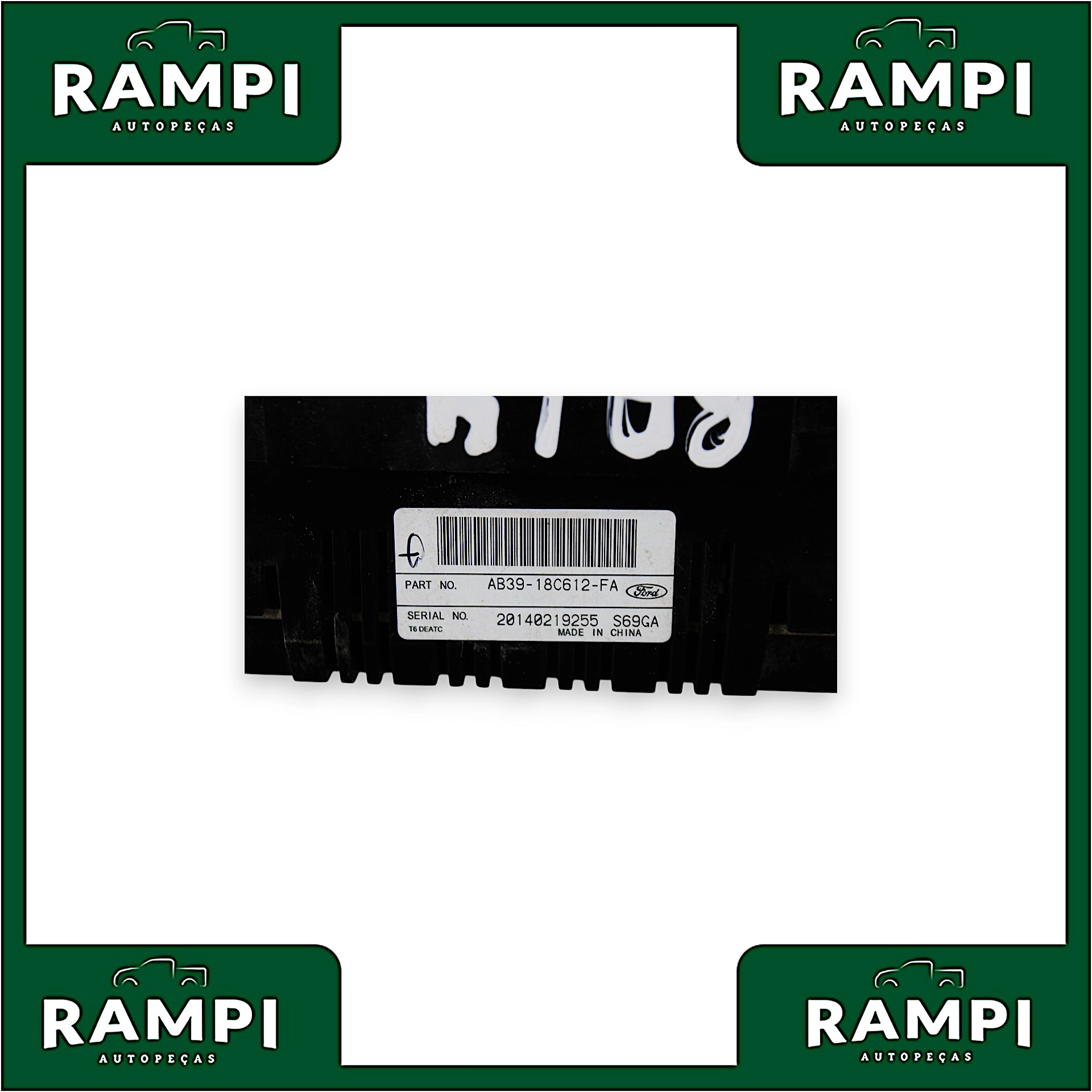 Comando Ar Condicionado Digital Ford Ranger Ab3918c612fa