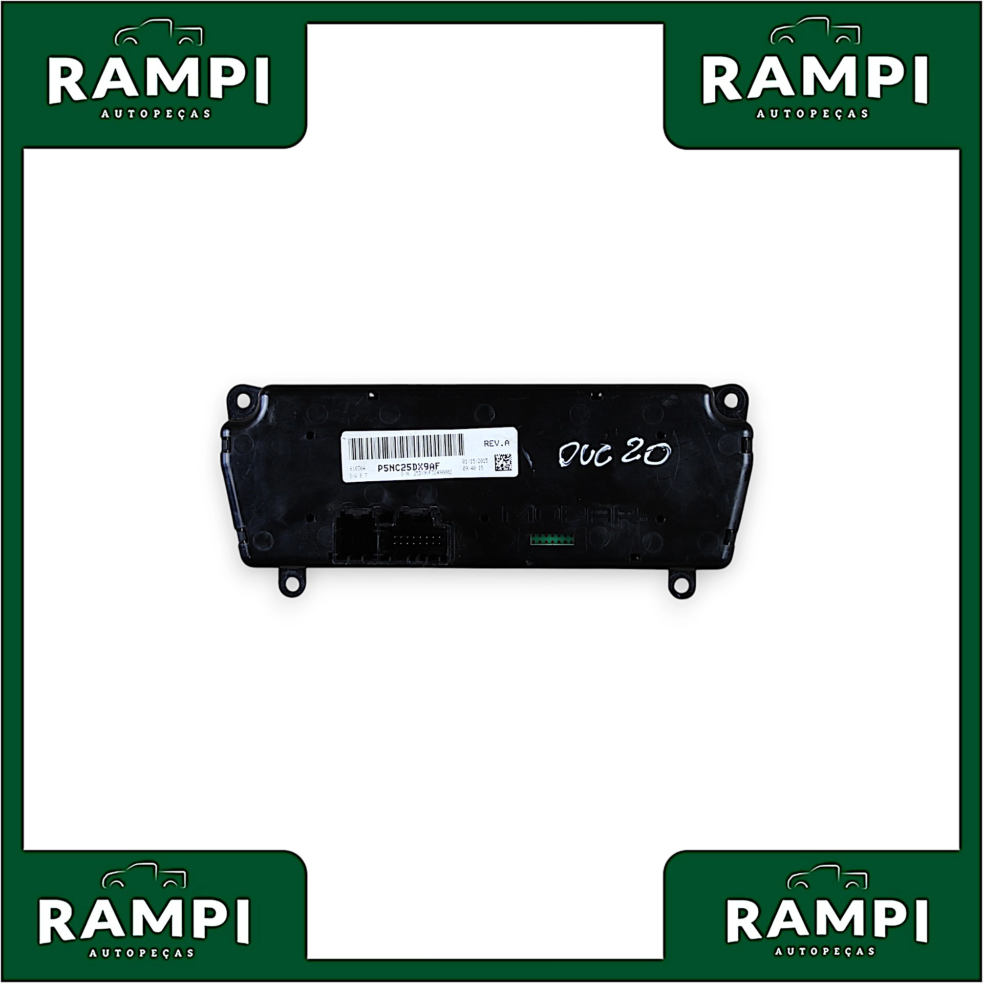 Comando do Ar Fiat Ducato 2020 2.3 p5nc25dx9af 