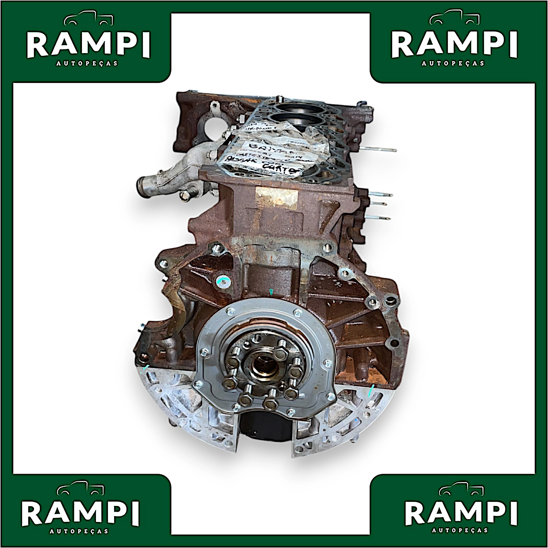 Motor Parcial Bloco Montado Ford Ranger 2014 3.2 200cv