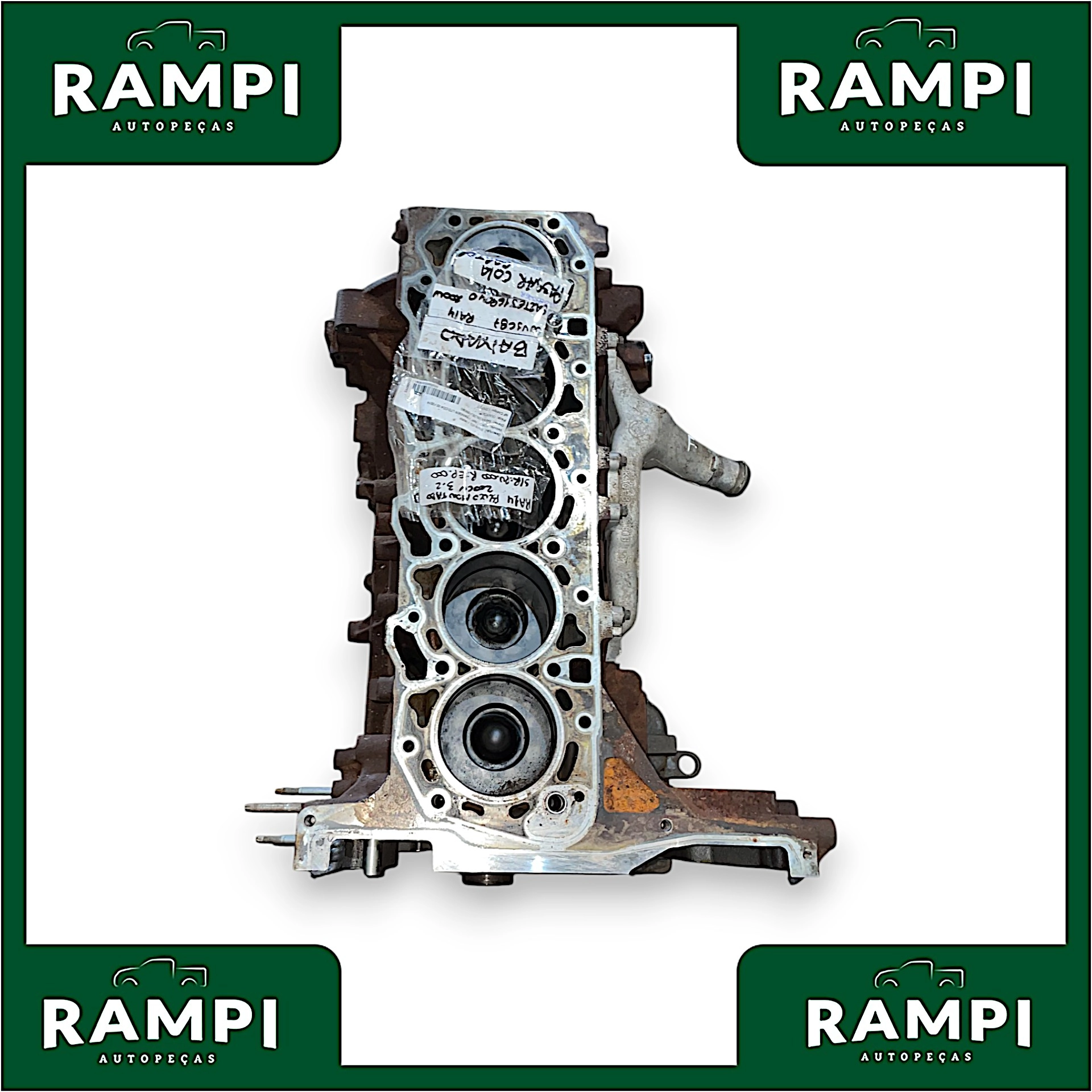 Motor Parcial Bloco Montado Ford Ranger 2014 3.2 200cv