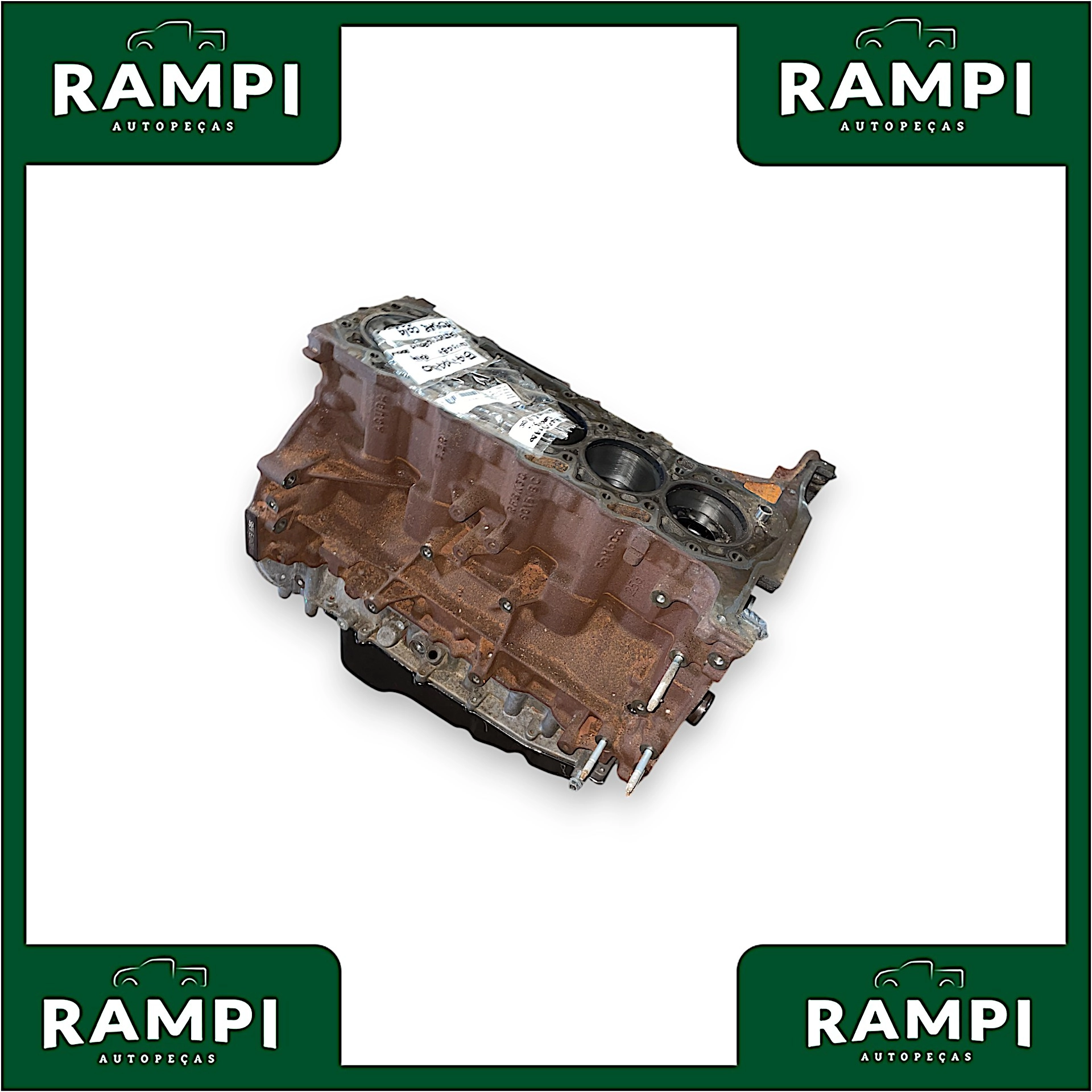 Motor Parcial Bloco Montado Ford Ranger 2014 3.2 200cv
