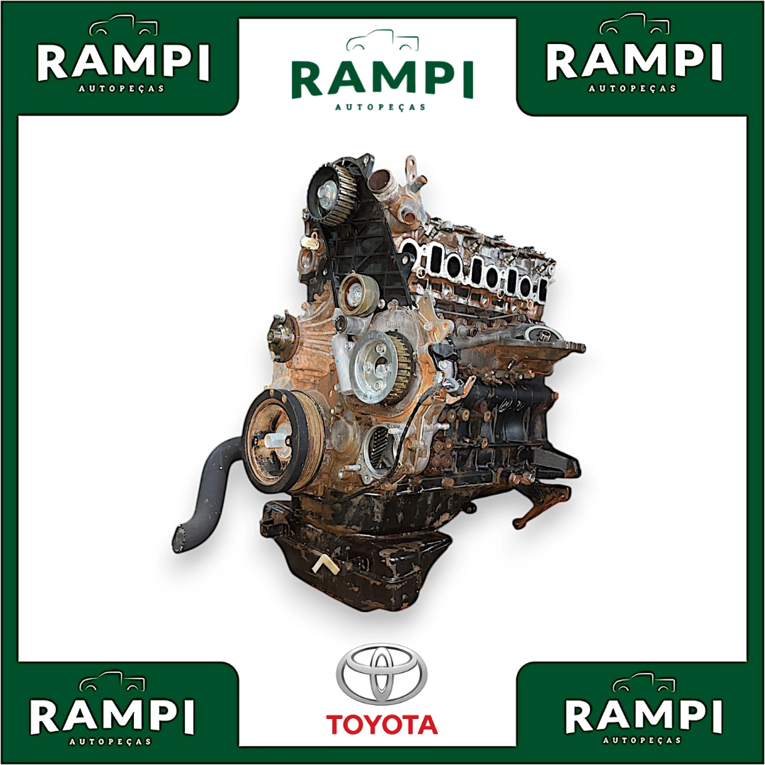 Motor Parcial Toyota Hilux 2015 171cv
