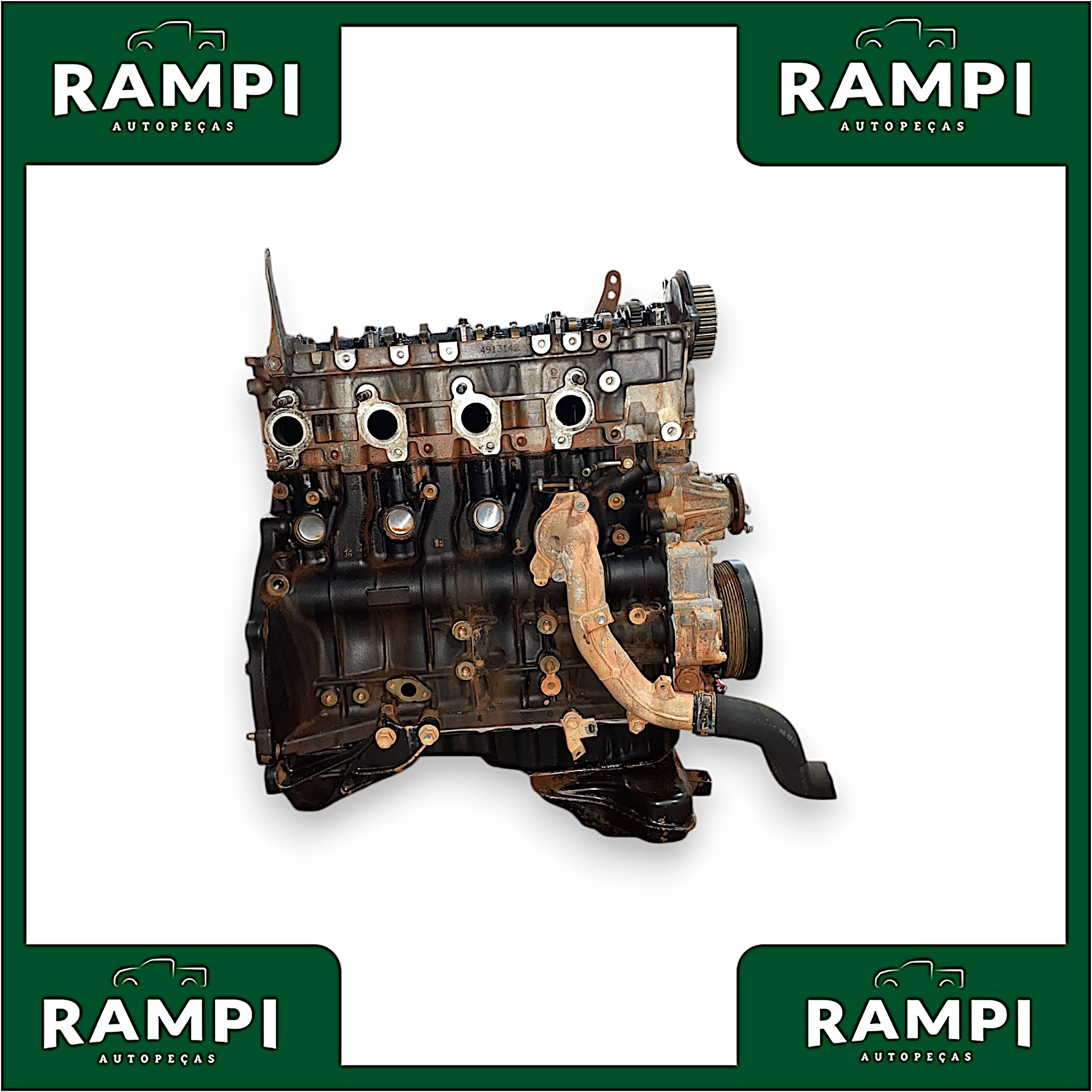 Motor Parcial Toyota Hilux 2015 171cv