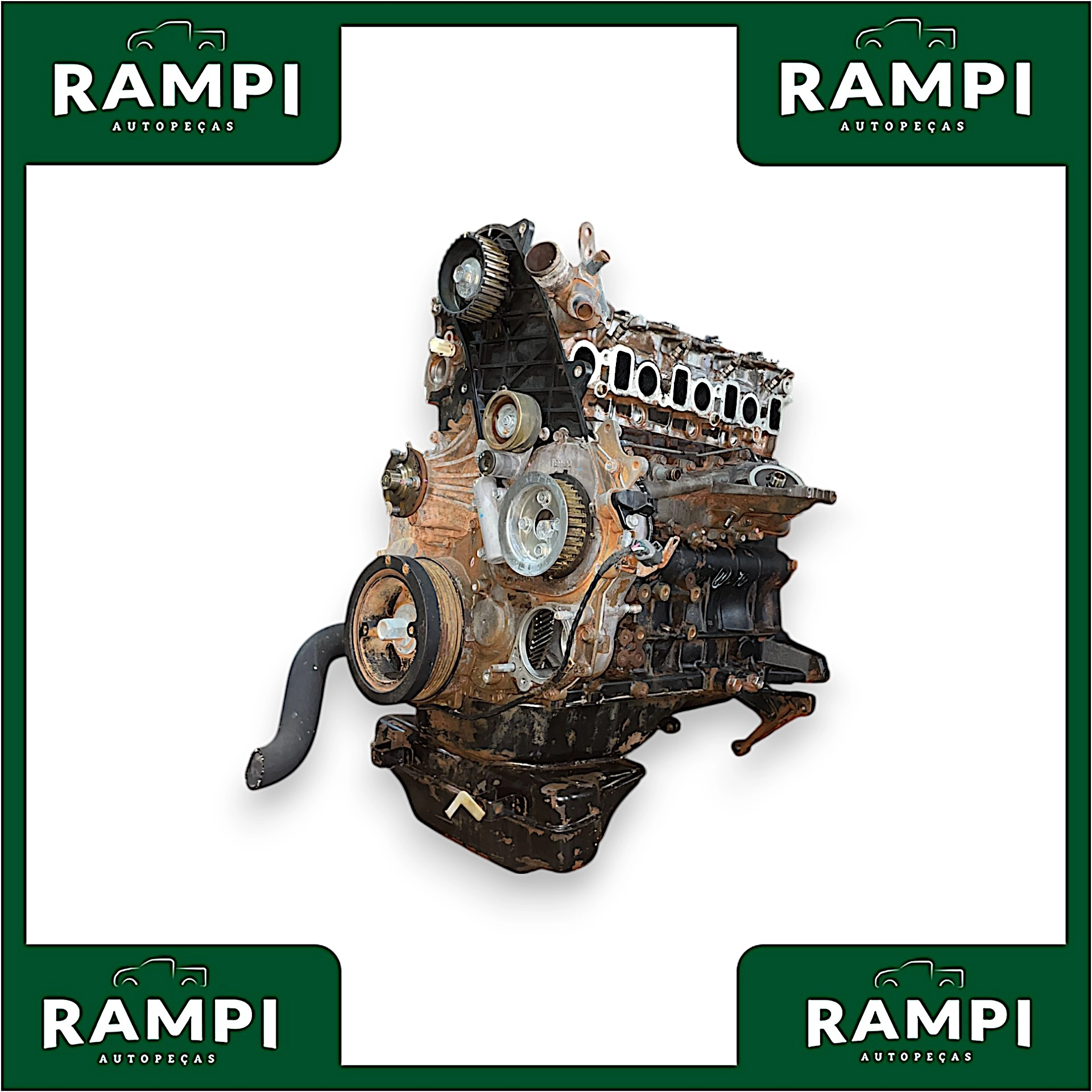 Motor Parcial Toyota Hilux 2015 171cv