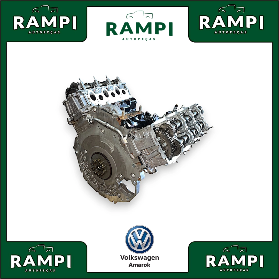 Motor Parcial Volkswagen Amarok 2021 v6 Diesel 258cv