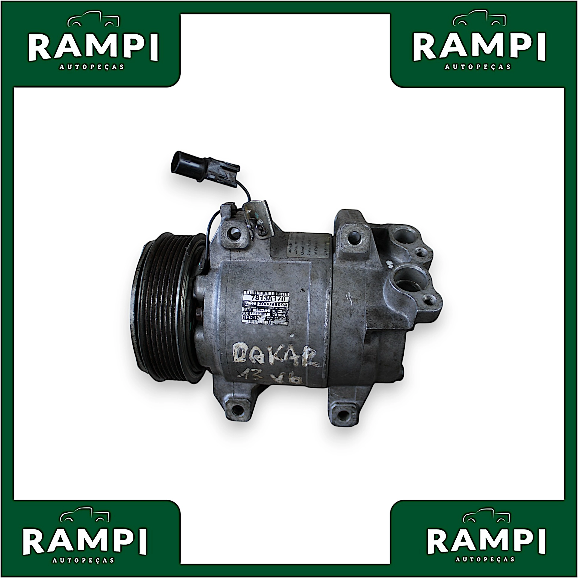 Compressor Ar Condicionado Pajero Dakar 2013 v6 7813a170