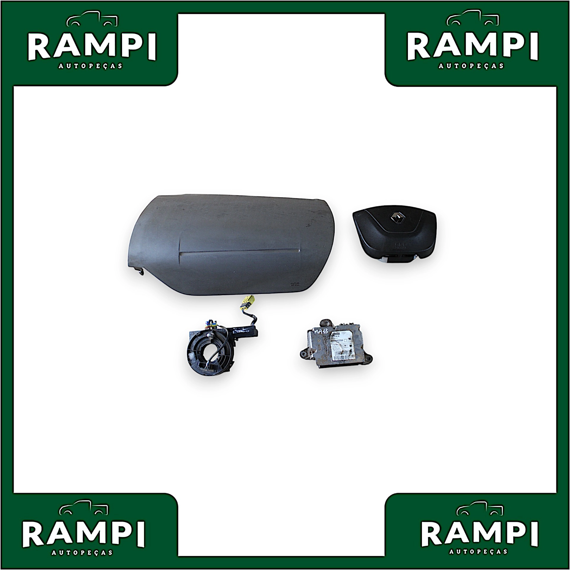 Kit Airbag Com Bolsa Renault Master 2013 8200942209a