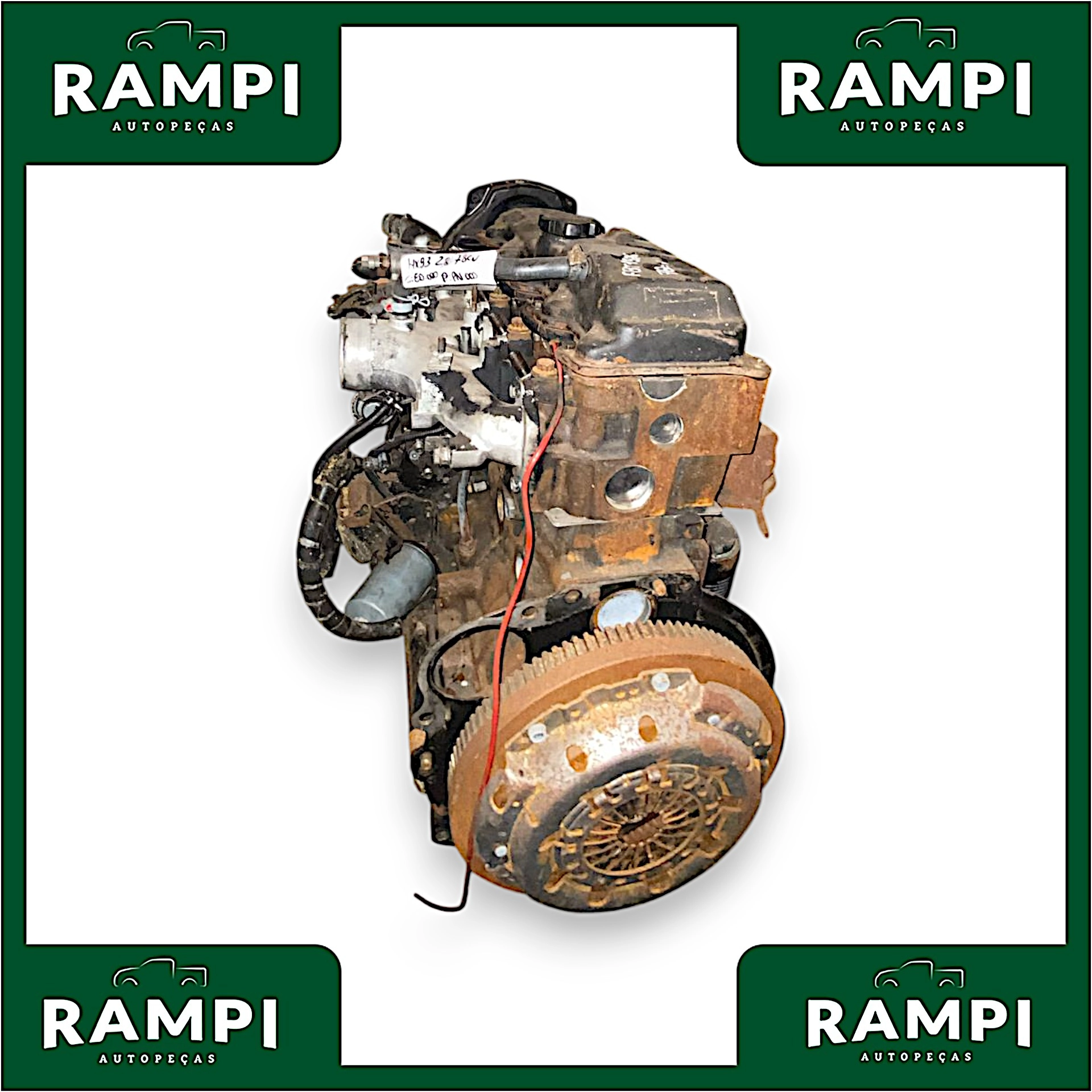 Motor Parcial Toyota Hilux 1997 2.8 Aspirado 76cv