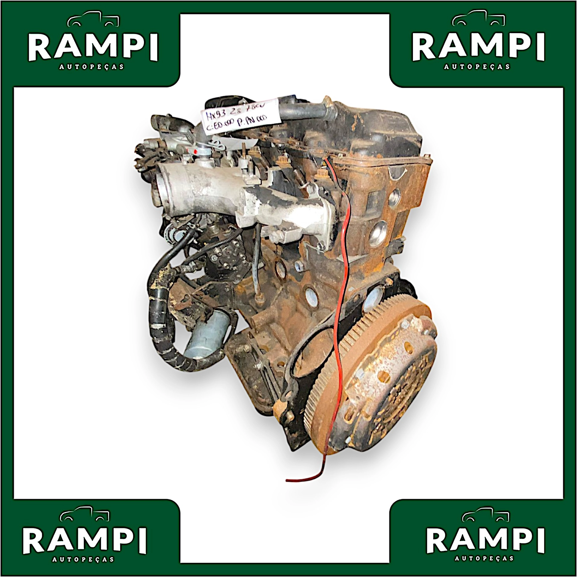 Motor Parcial Toyota Hilux 1998 2.8 Aspirado 76cv
