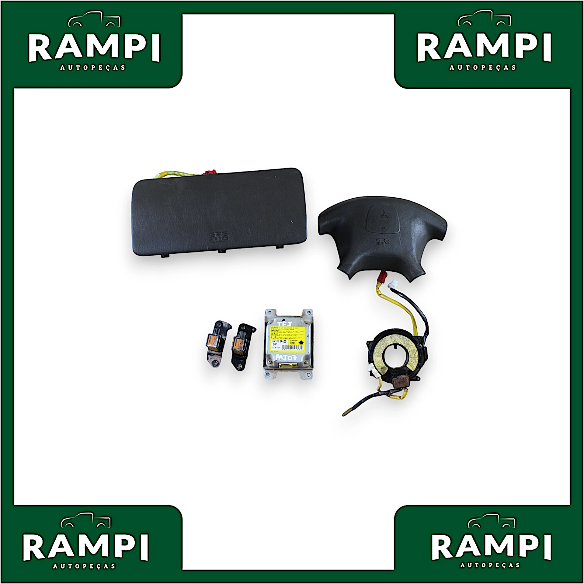 kit Airbag Com Bolsa Mitsubishi Pajero 2007 mr522940 