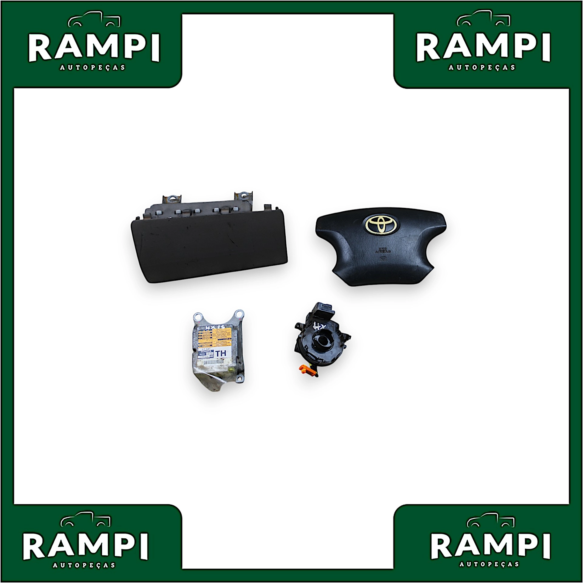 kit Airbag Com Bolsa Toyota Hilux 2015 891700k130