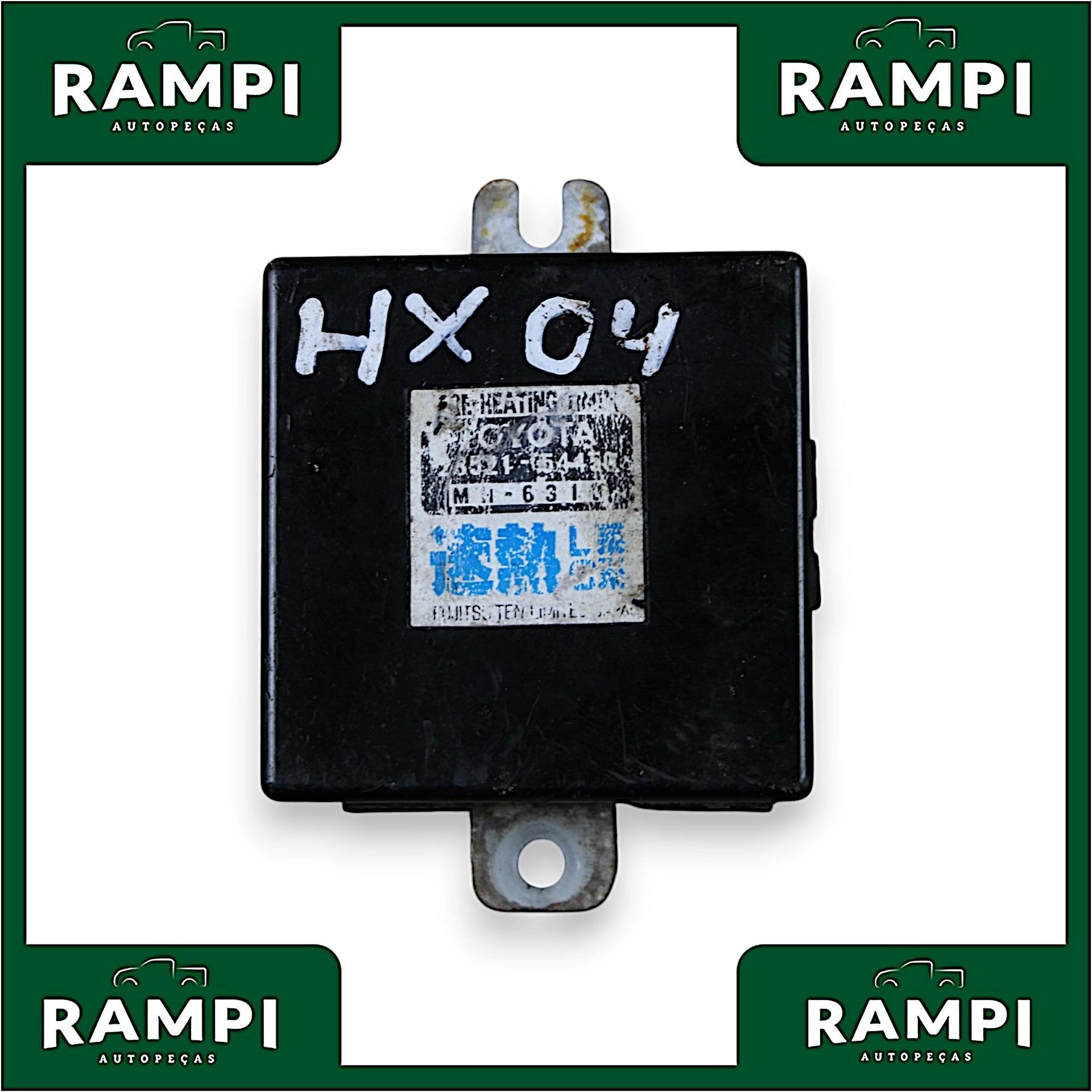 Módulo Central Relógio Toyota Hilux 2004 2852154450