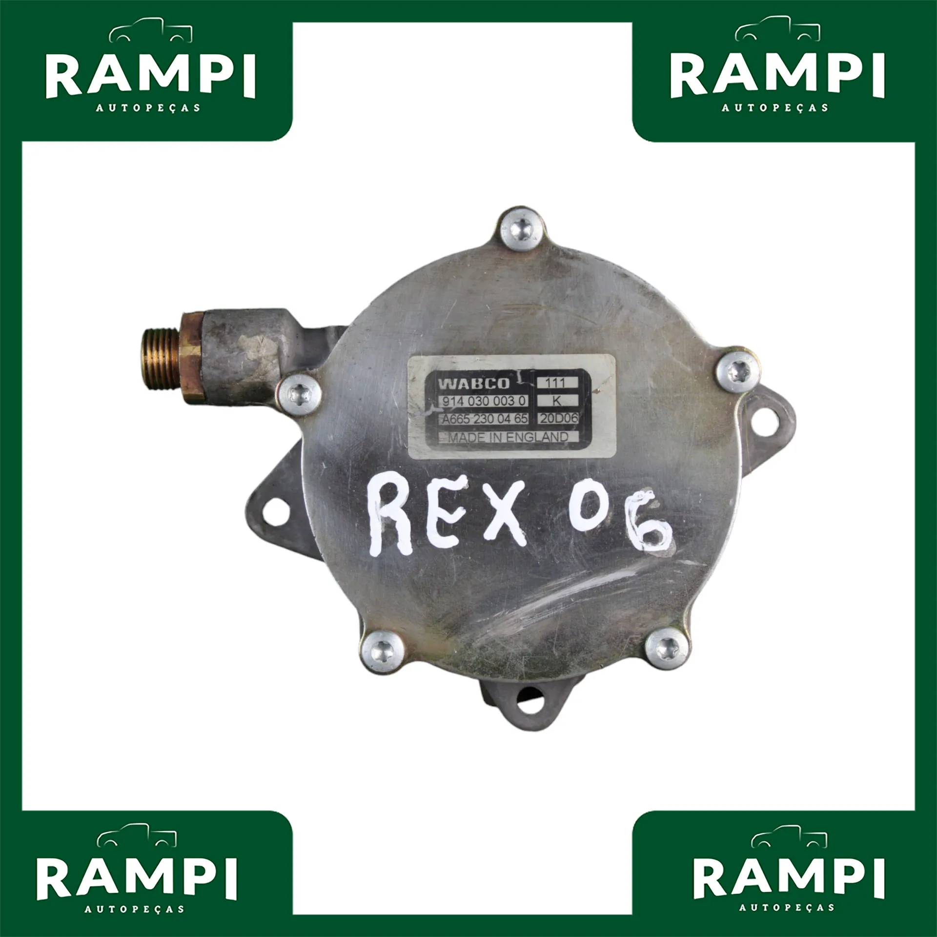 Bomba De Vácuo Rexton 2006 2.7 Diesel A6652300465