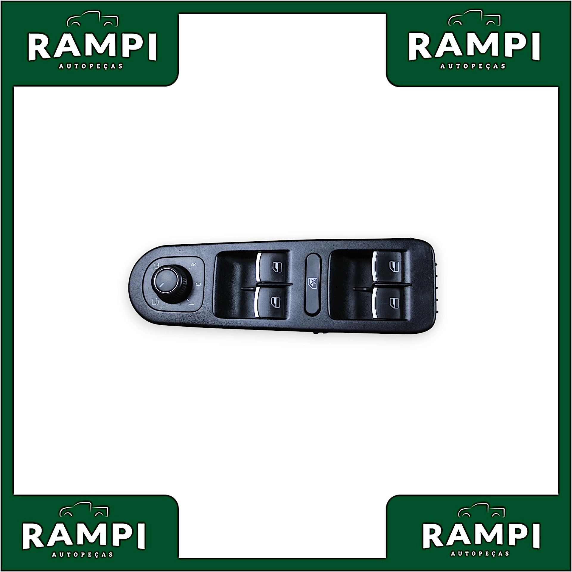 Comando Vidro e Retrovisor Dianteiro Esquerdo VW Amarok 2017
