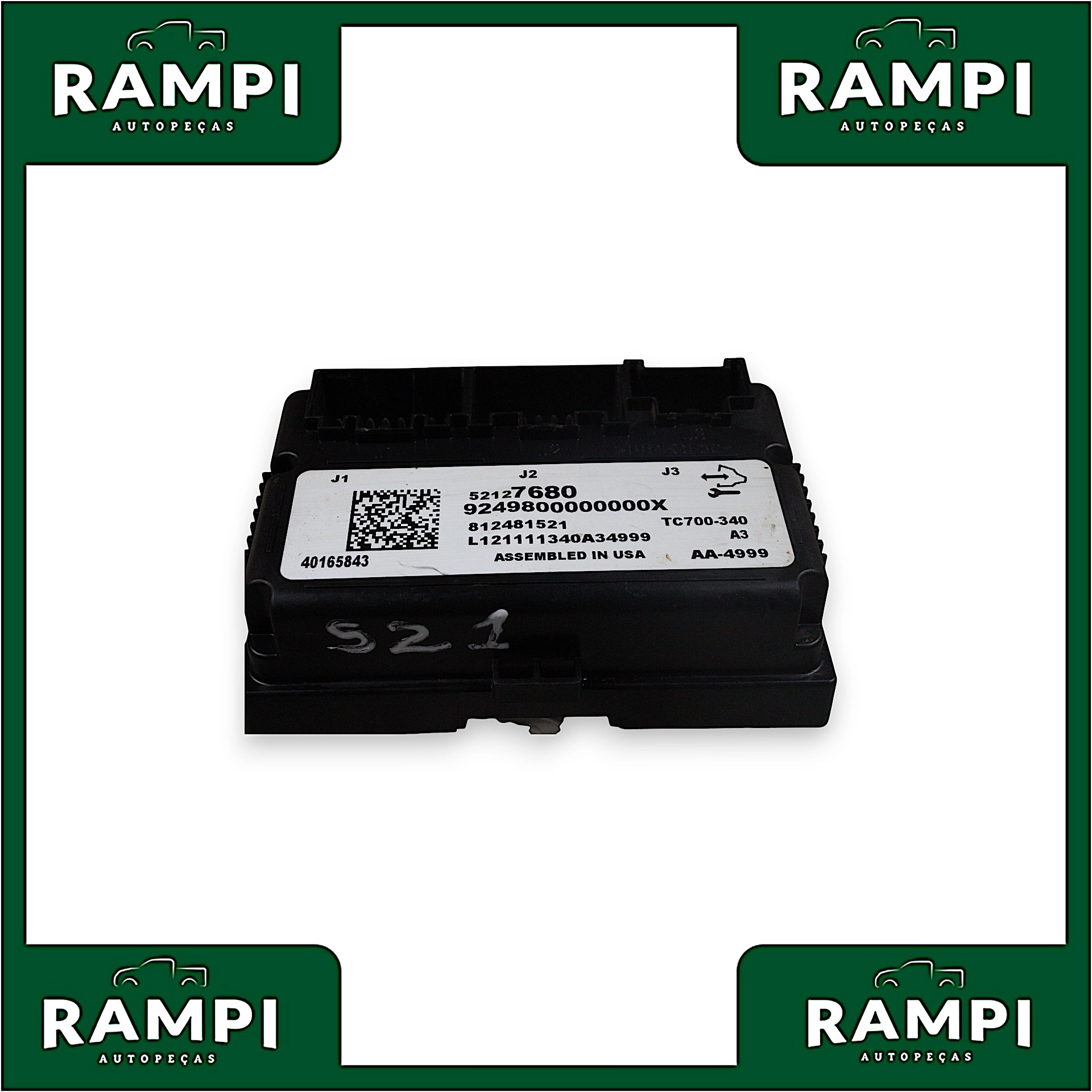 Módulo Tração GM S10 2021 200cv 2.8 52127680
