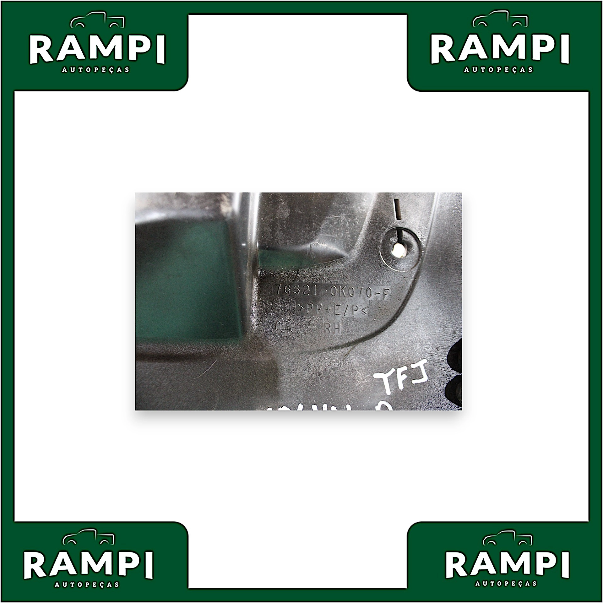 Parabarro Dianteiro Direito Toyota Hilux 2014 766210k070f