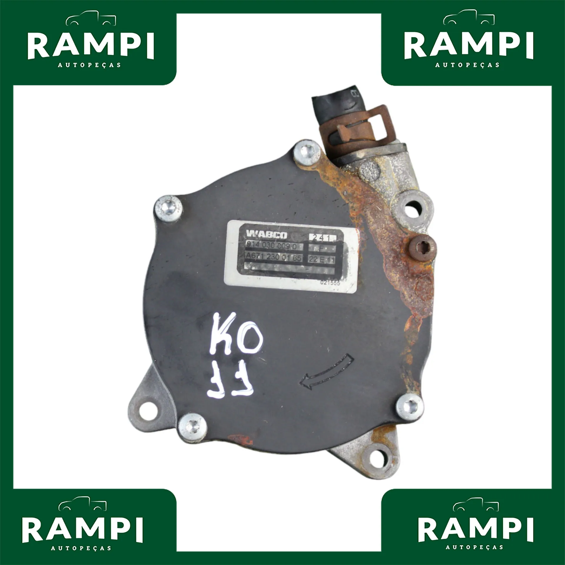 Bomba De Vácuo Korando 2011 2.0 Diesel A6712300165