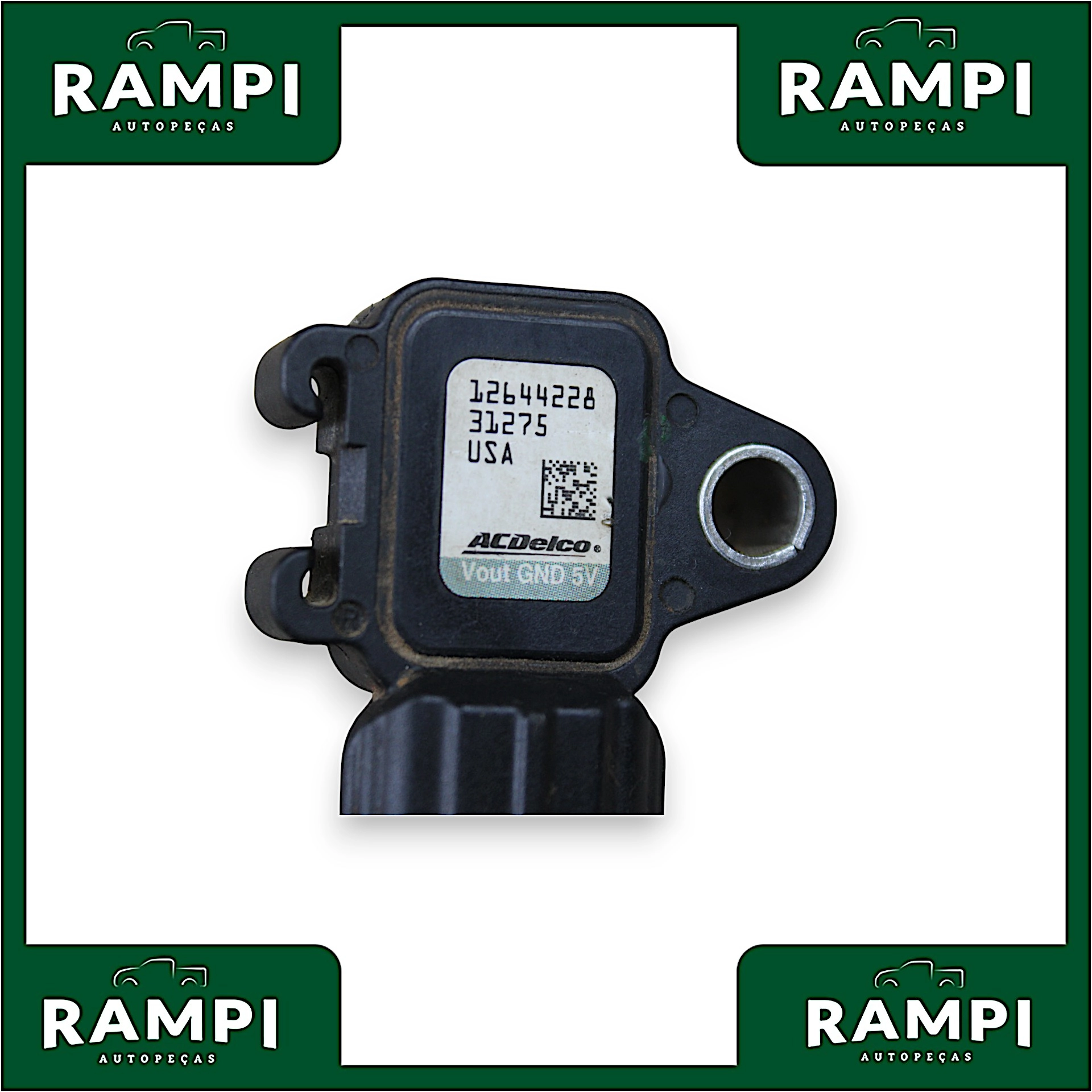 Sensor Pressão Coletor Admissão GM Trailblazer 2014 12644228