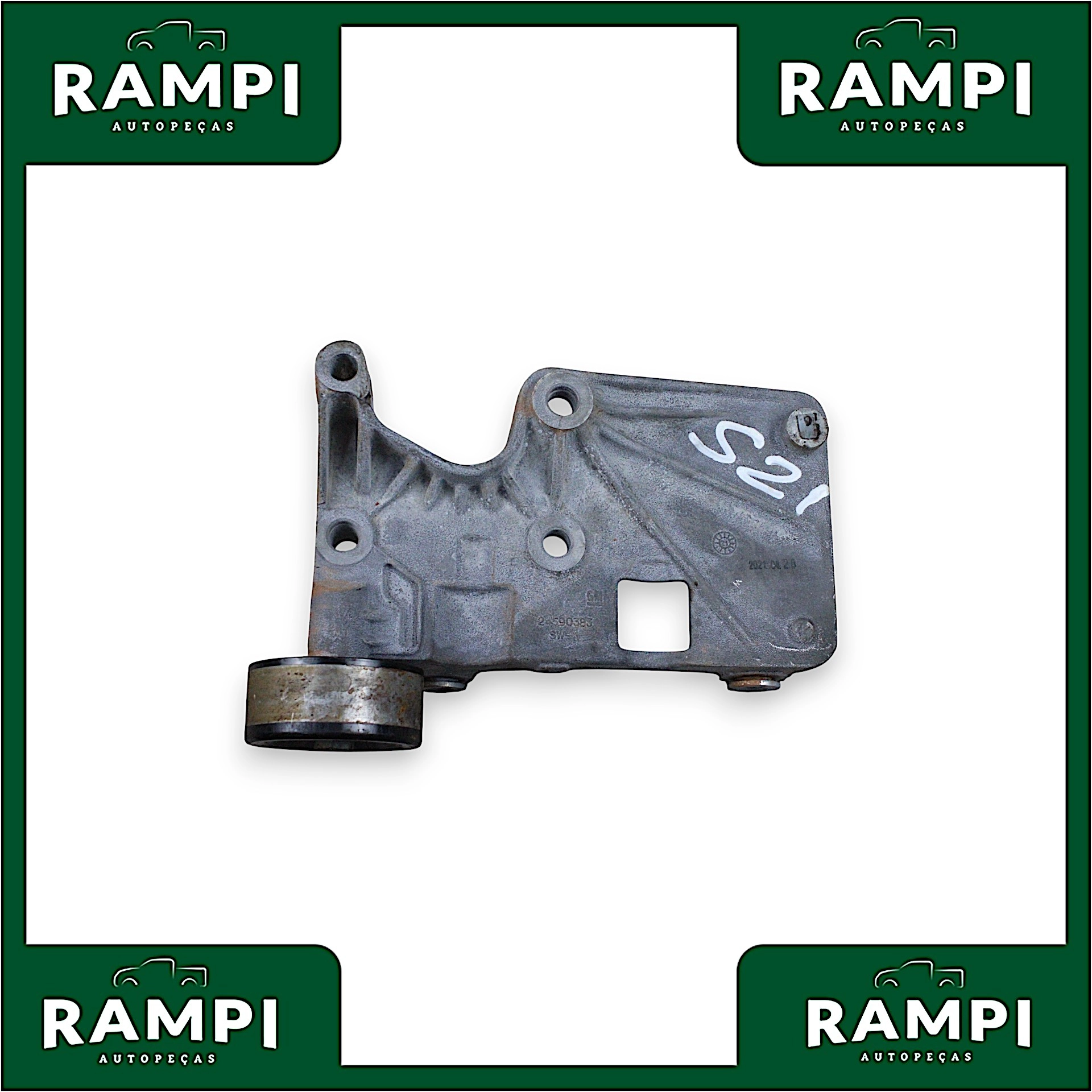 Suporte Alternador Original GM S10 2021 200cv 24590383